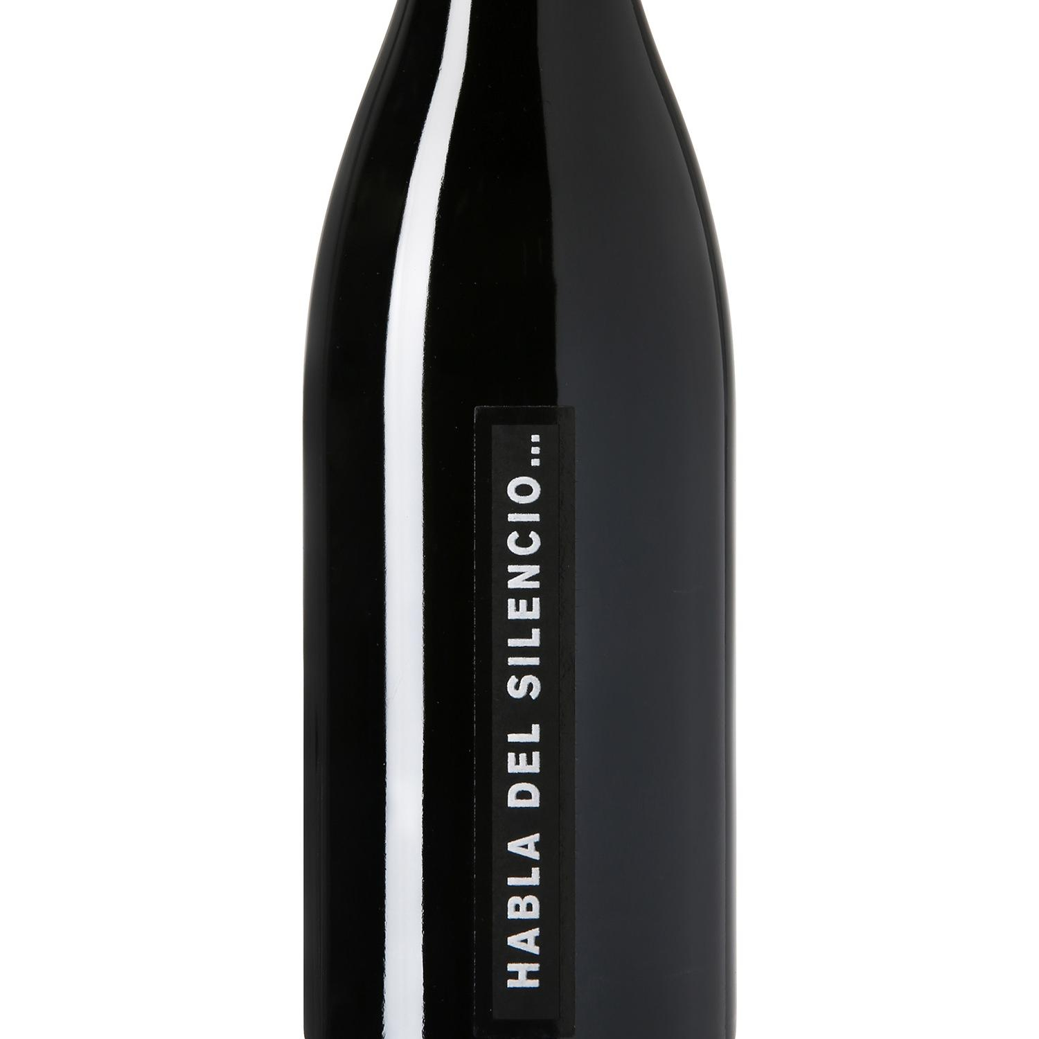 Vino tinto syrah Habla del Silencio V.T. Extremadura 75 cl.