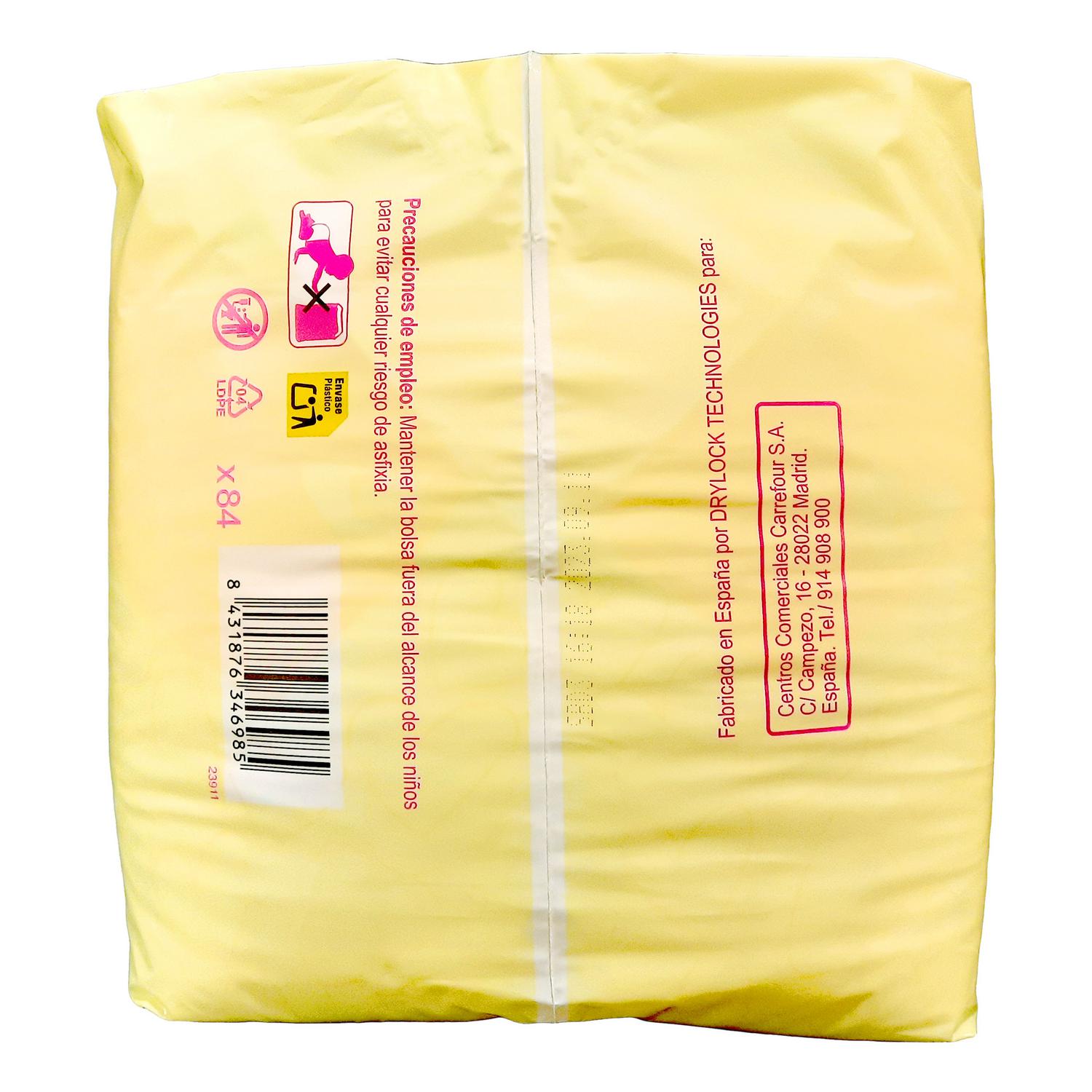 Pañales Agatha Ruiz de la Prada Ultra Dry Talla 5 (12-20 kg) 84 ud. Exclusivo Carrefour