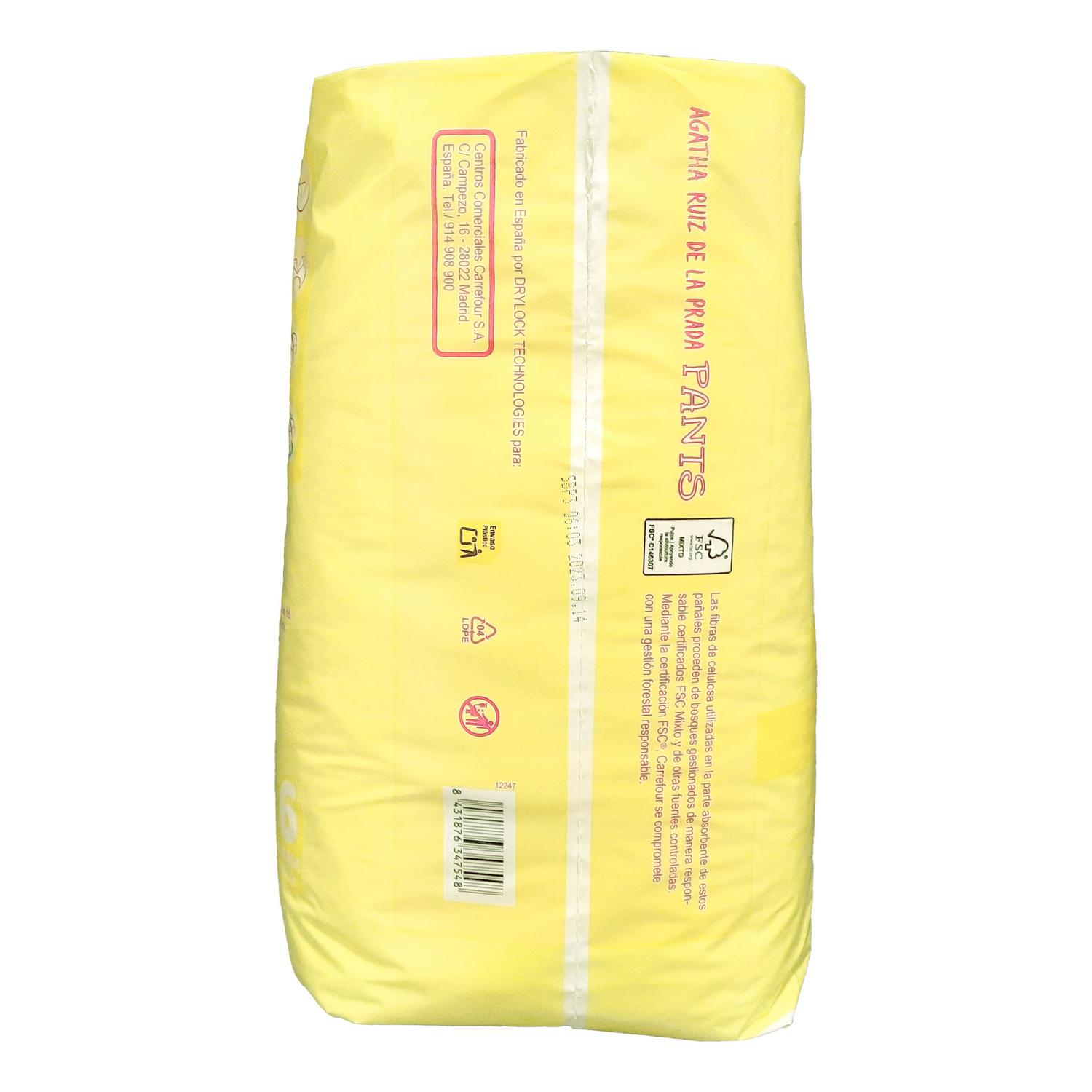 Pants Agatha Ruiz de la Prada Talla 6 (+ 16 kg) 36 ud. Exclusivo Carrefour