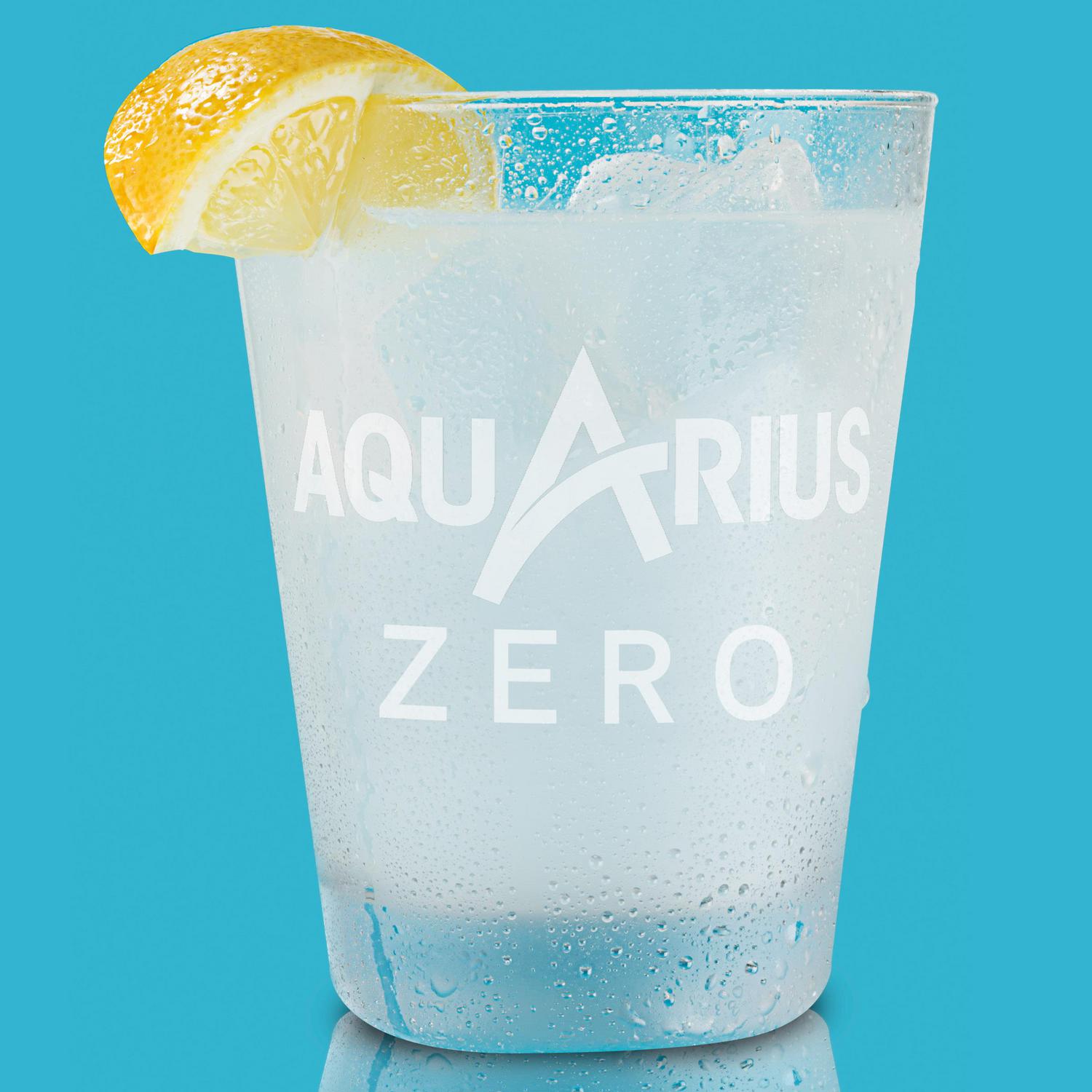Aquarius sabor limón zero azúcar lata 33 cl.