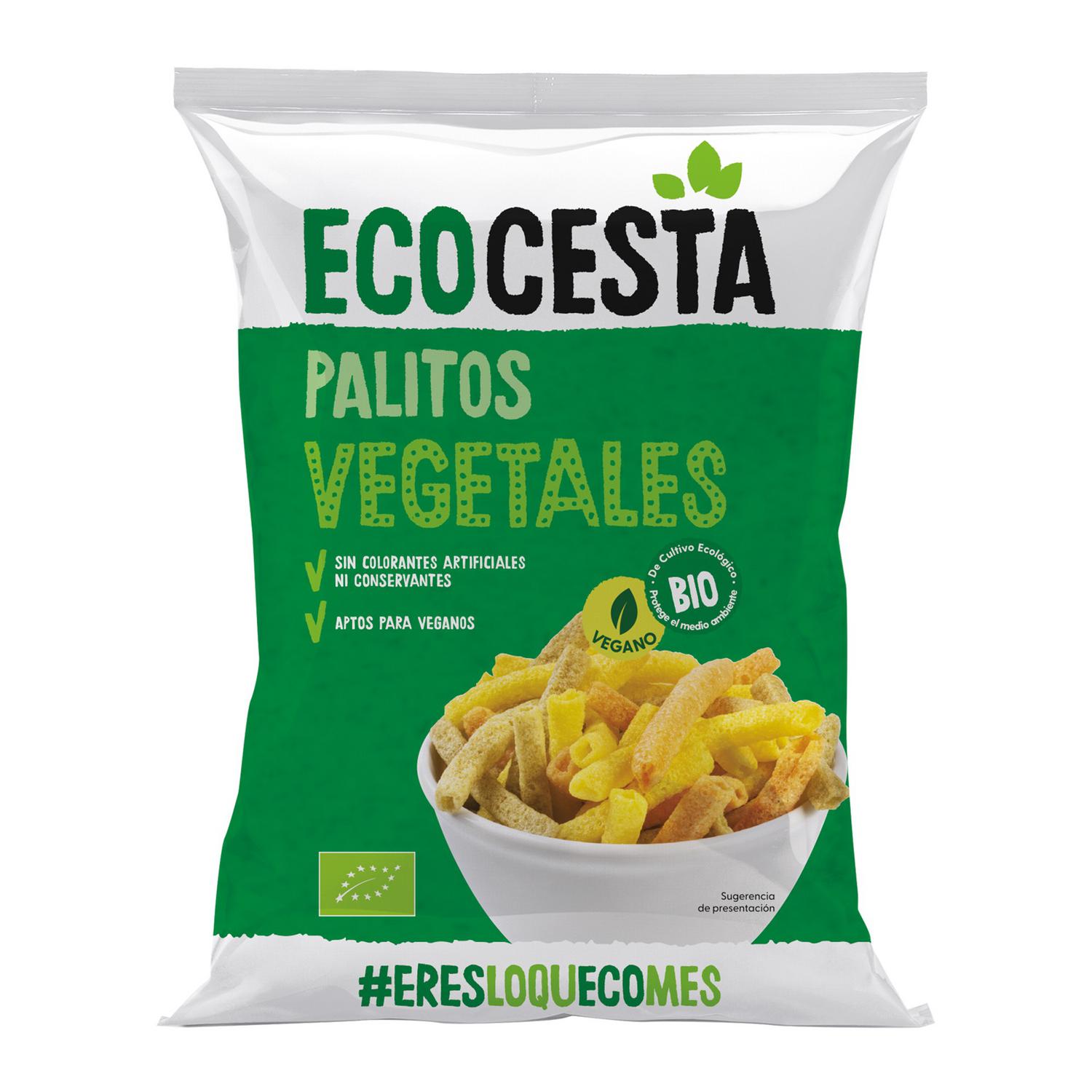 Aperitivo vegetal ecológico Ecocesta 70 g.