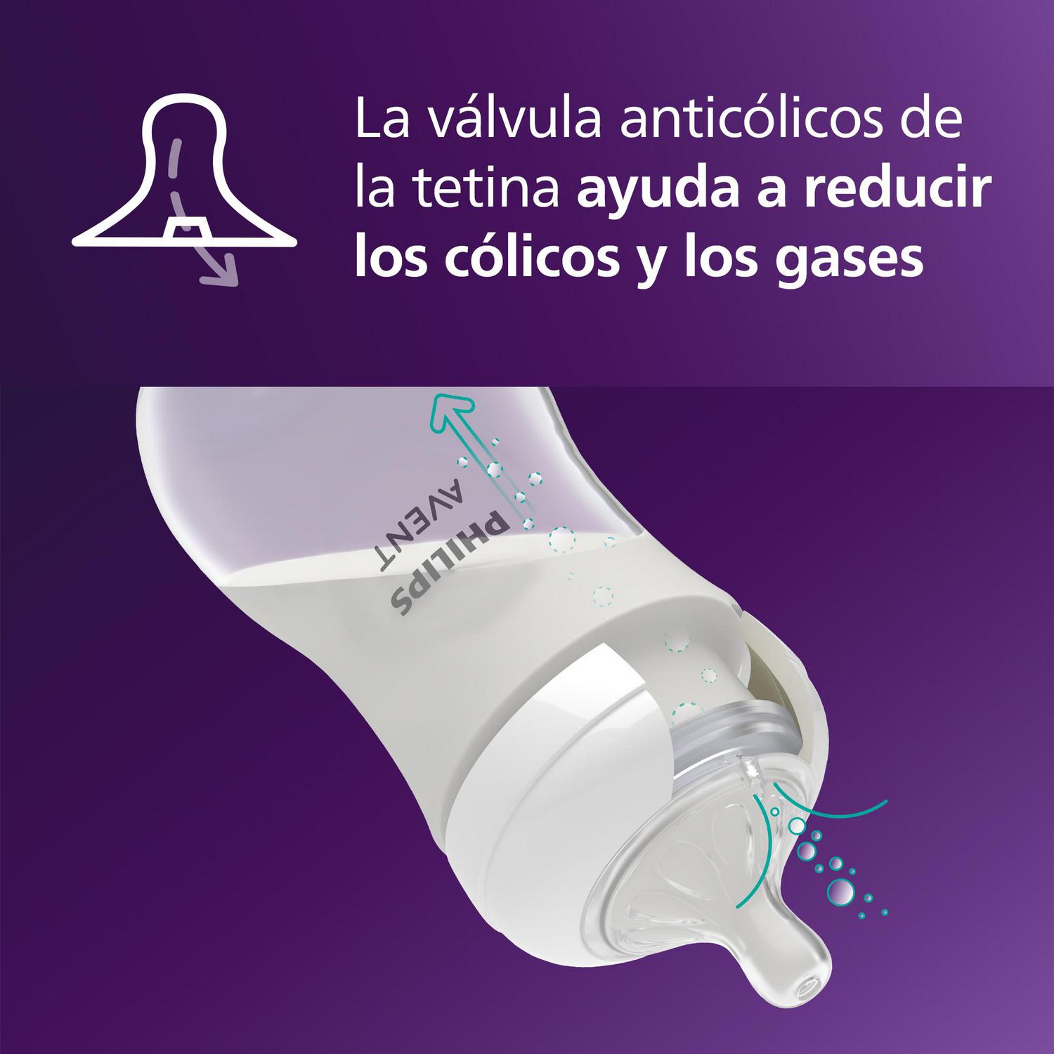 Tetinas líquidos espesos 6m+ flujo 6 Natural Response Philips Avent 2 ud.