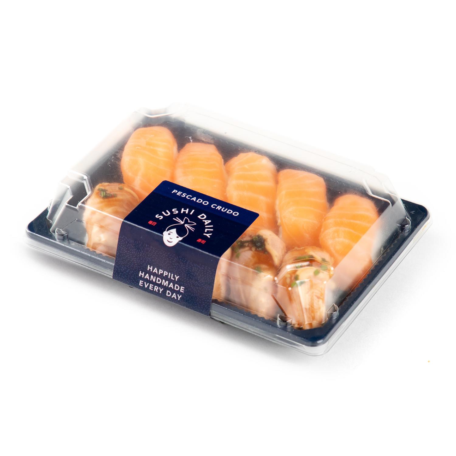 Mix Nigiri de Salmón Flameado Sushi Daily 10 Ud.
