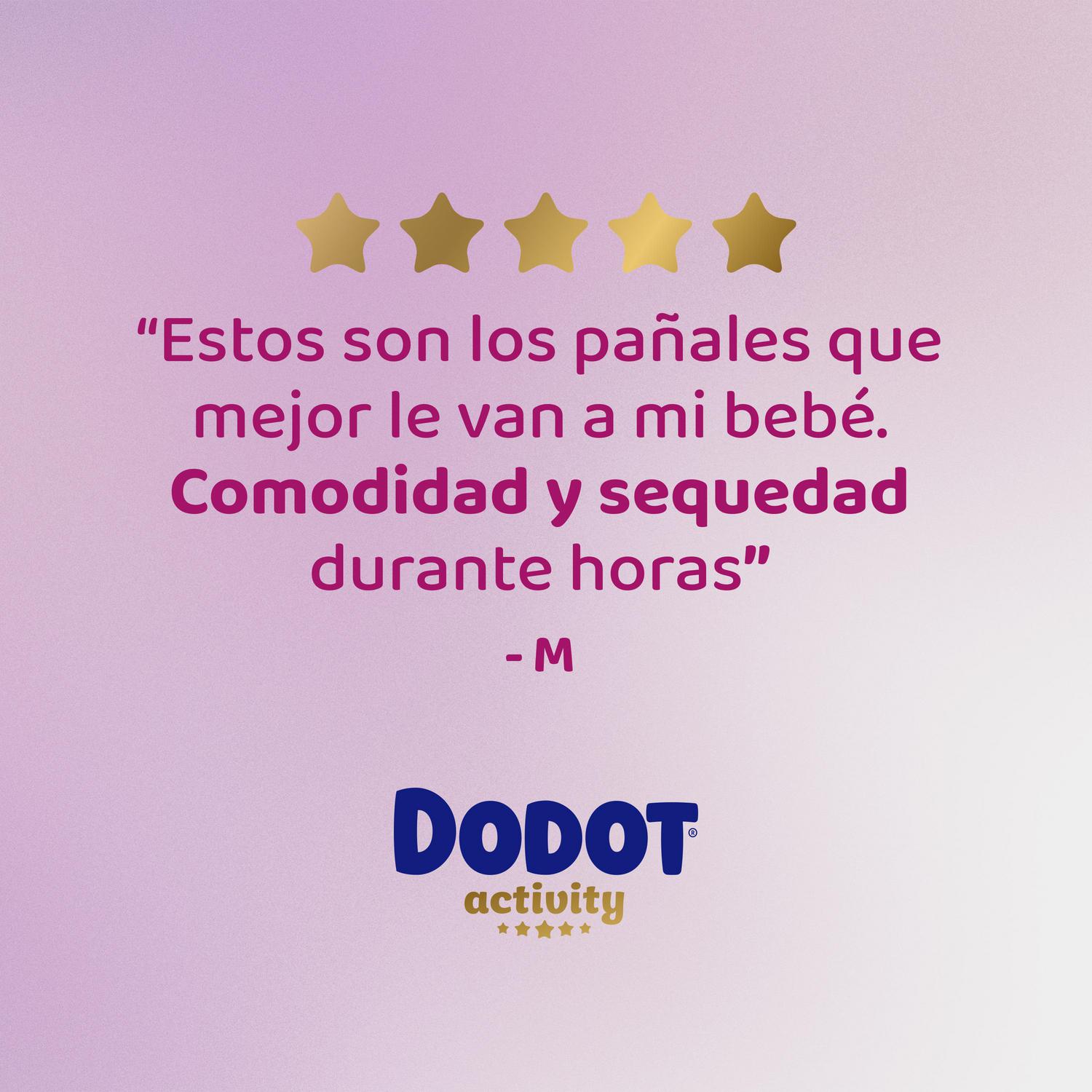 Pañales Dodot Activity T6 (14+ Kg) 44 ud.