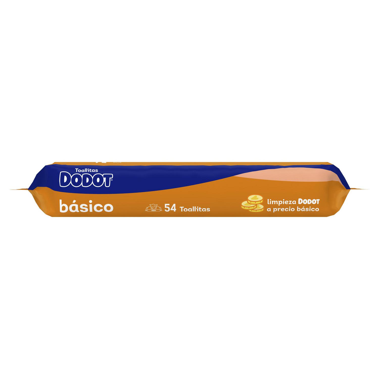 Toallitas para bebé Dodot Básico 54 ud.