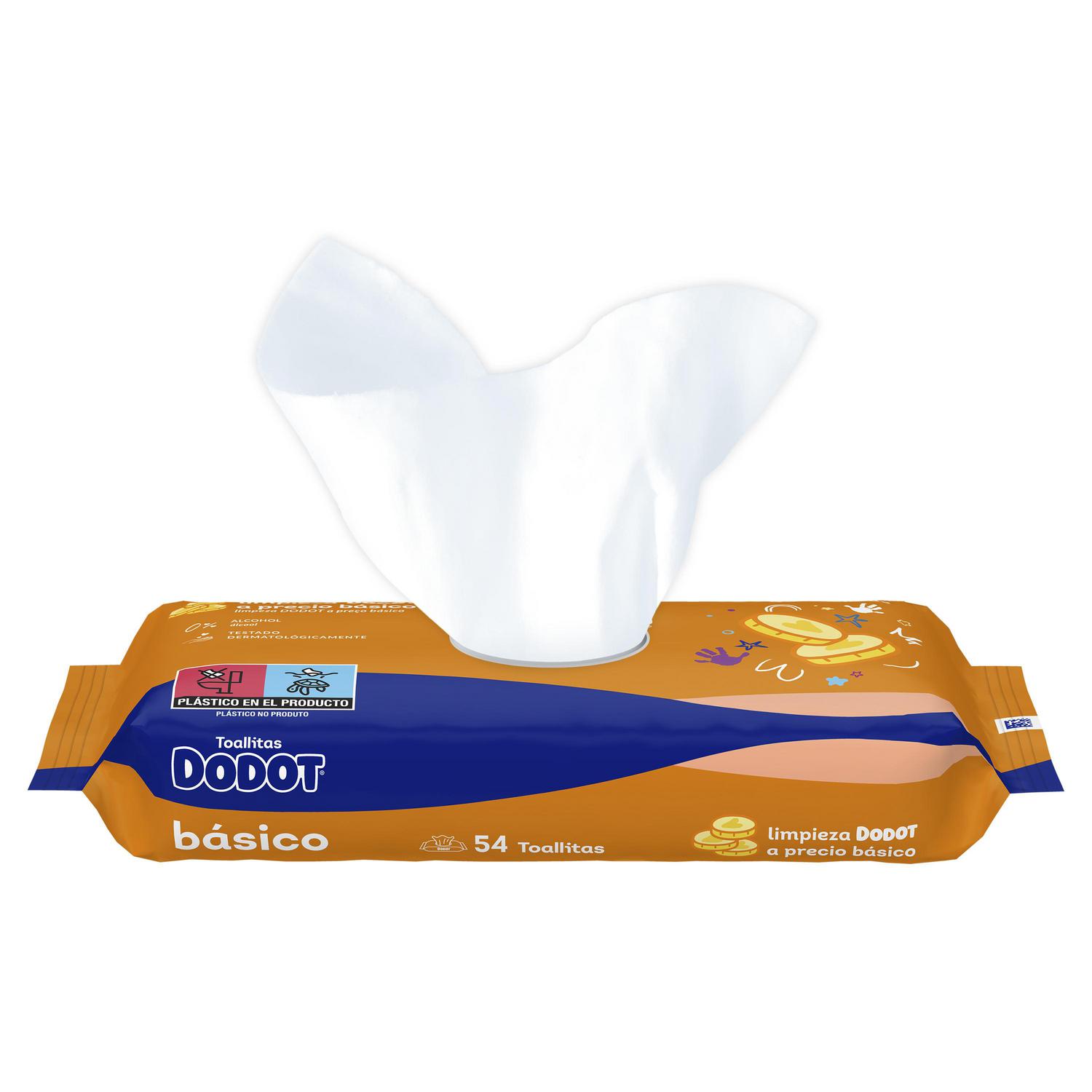 Toallitas para bebé Dodot Básico 54 ud.