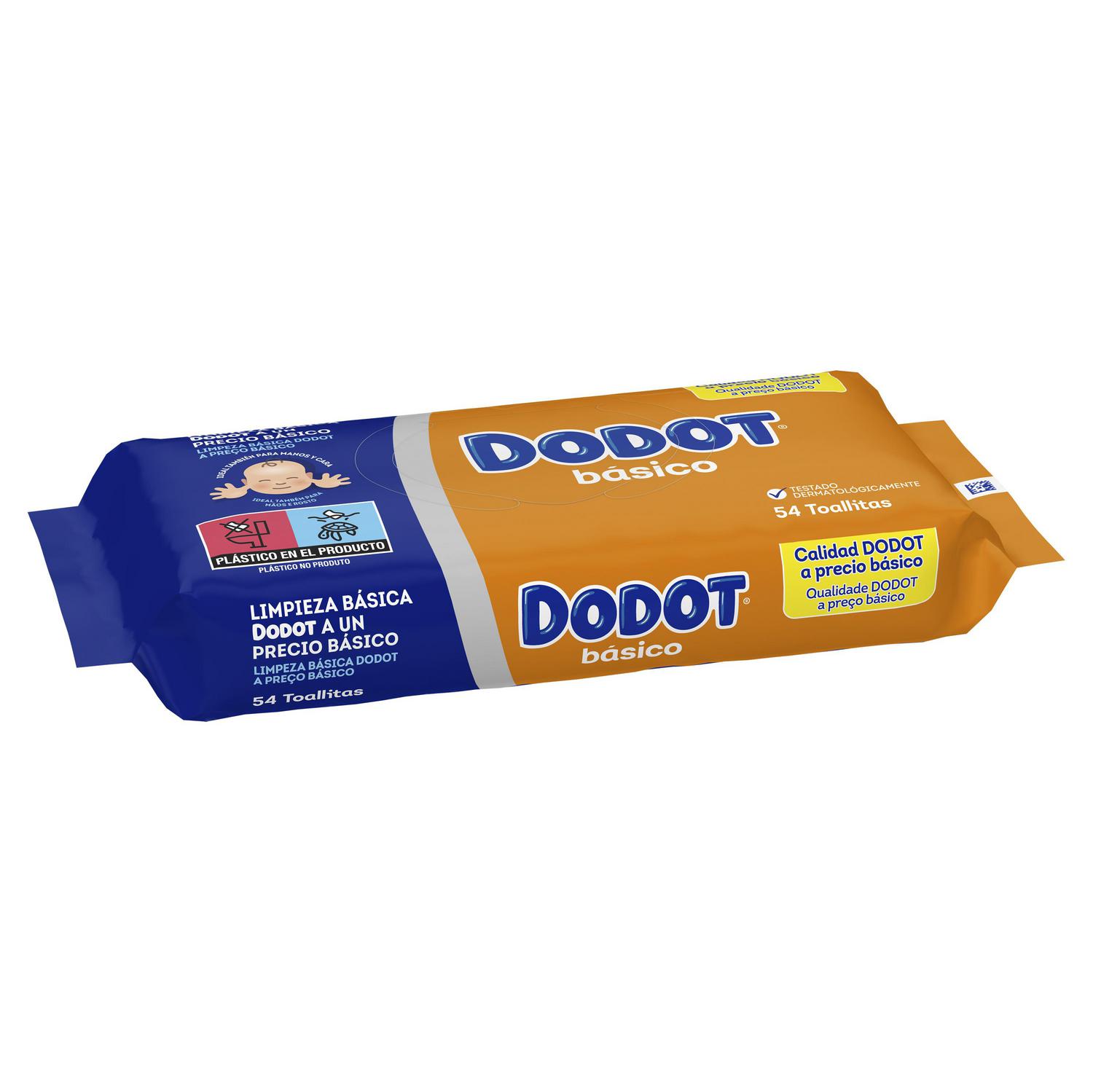 Toallitas para bebé Dodot Básico 54 ud.