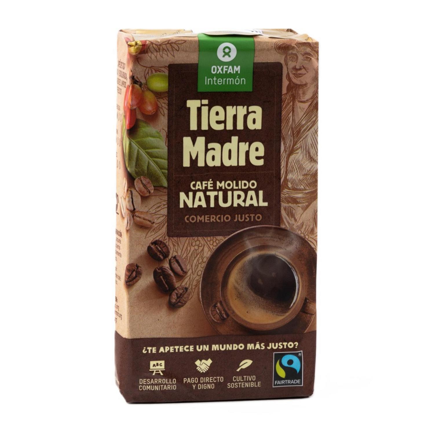 Café molido natural Tierra Madre Oxfam Intermón 250 g.