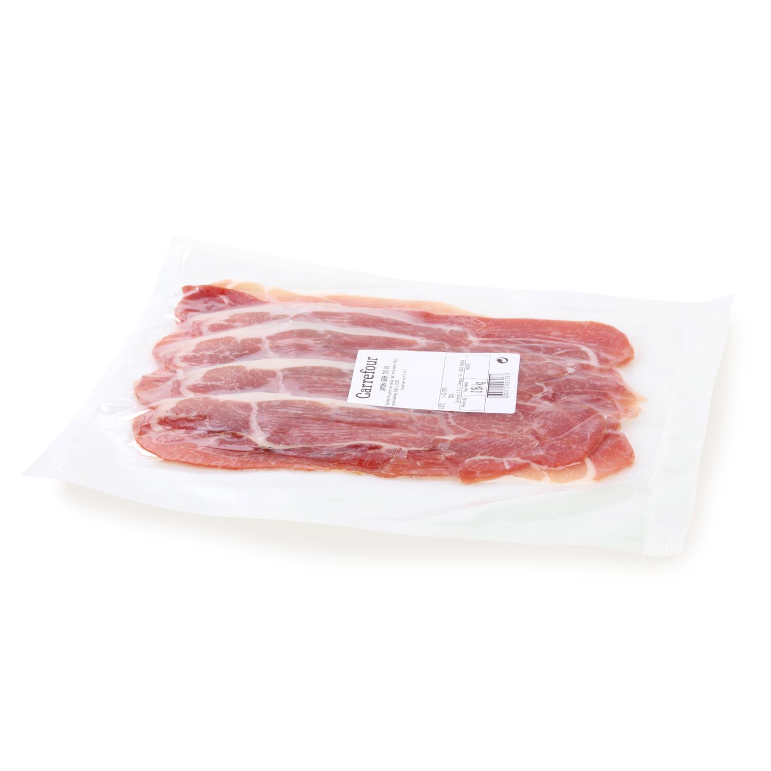 Centro jamón serrano Reserva Carrefour al corte 150 g aprox
