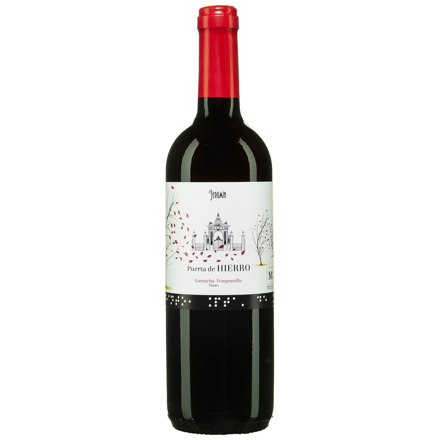 Vino tinto joven Puerta de Hierro D.O. Vinos Madrid 75 cl.