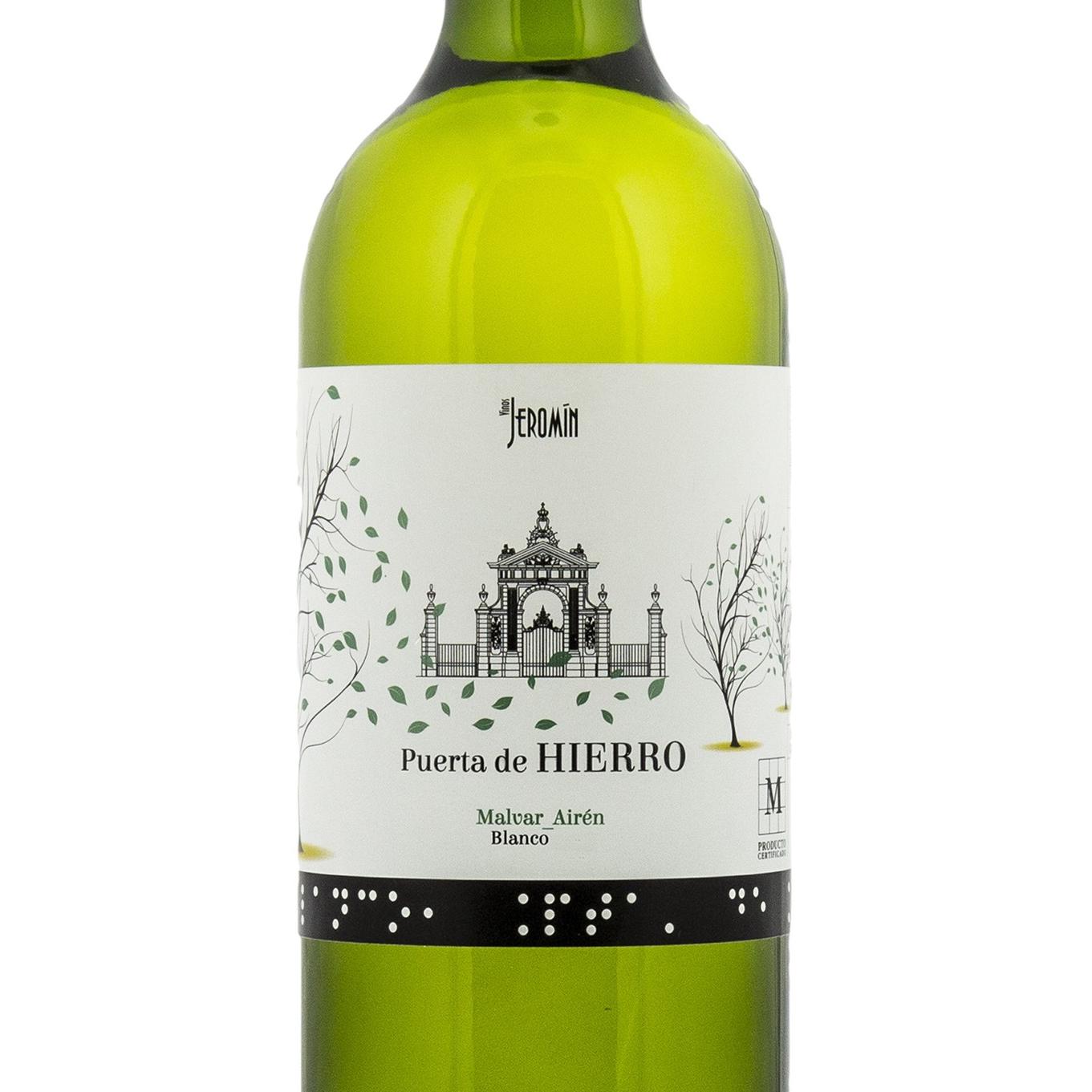 Vino blanco joven Puerta de Hierro D.O. Vinos de Madrid 75 cl.