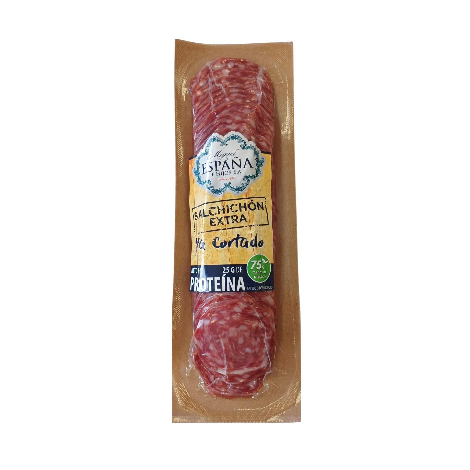 Salchichón extra en lonchas España e Hijos sin gluten 200 g