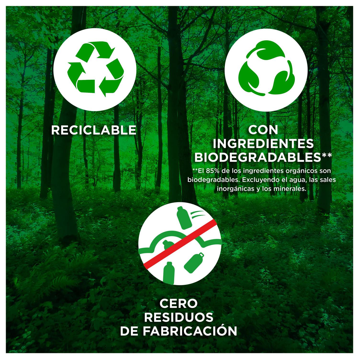 Detergente líquido frescor sensaciones Ariel 40 lavados.