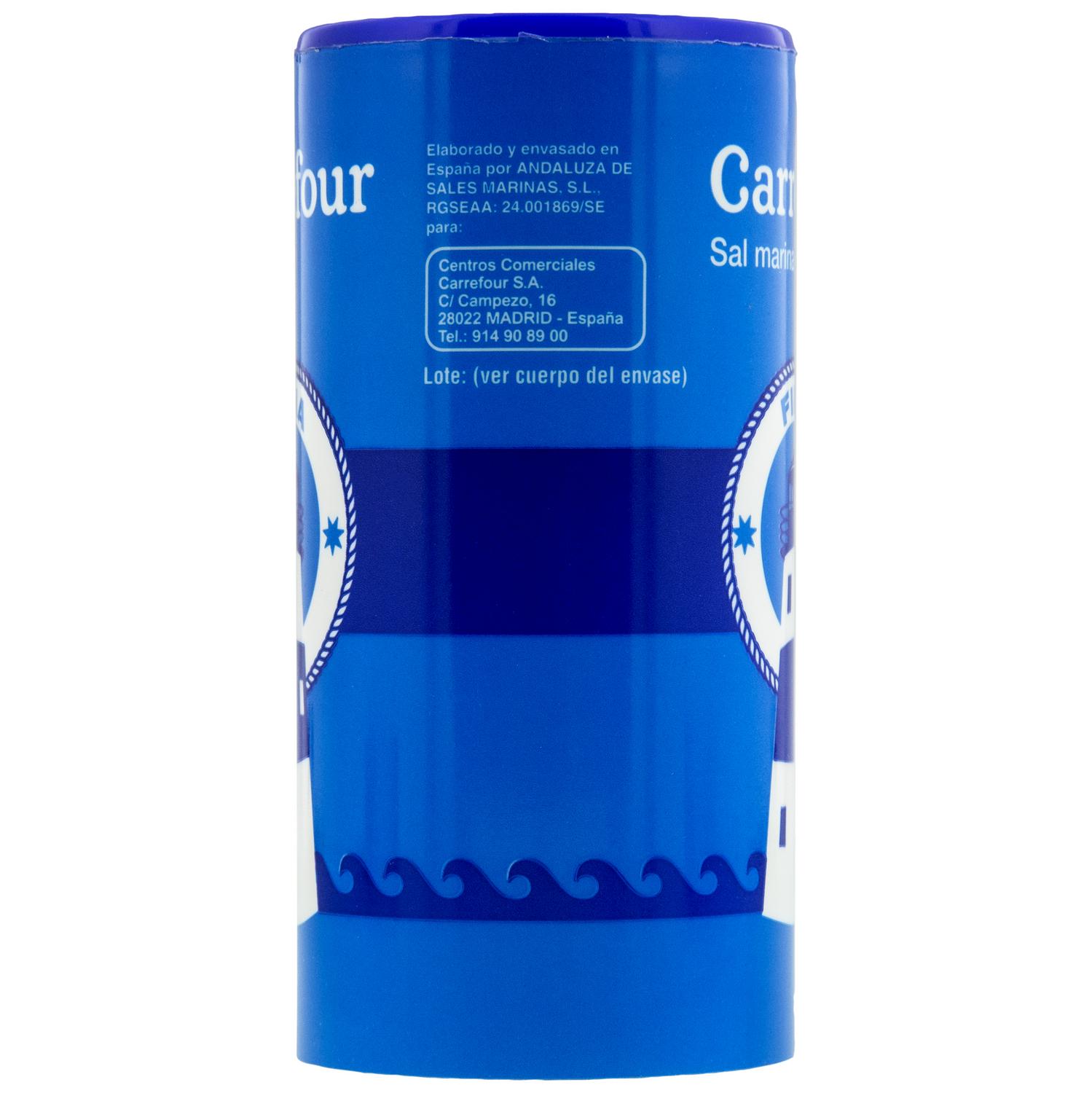 Sal marina fina Carrefour 250 g.