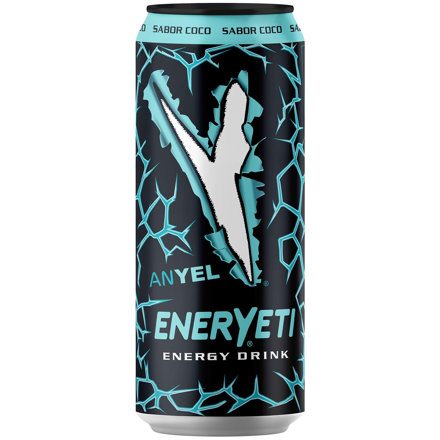 Eneryeti Anyel sabor coco Bebida Energética lata 50 cl.