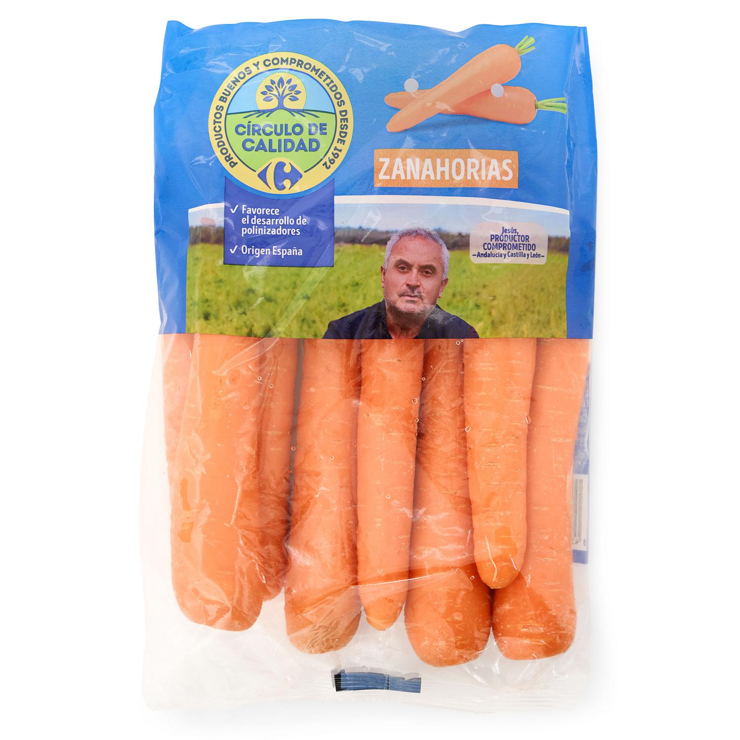 Zanahoria Círculo de Calidad Carrefour 1 kg