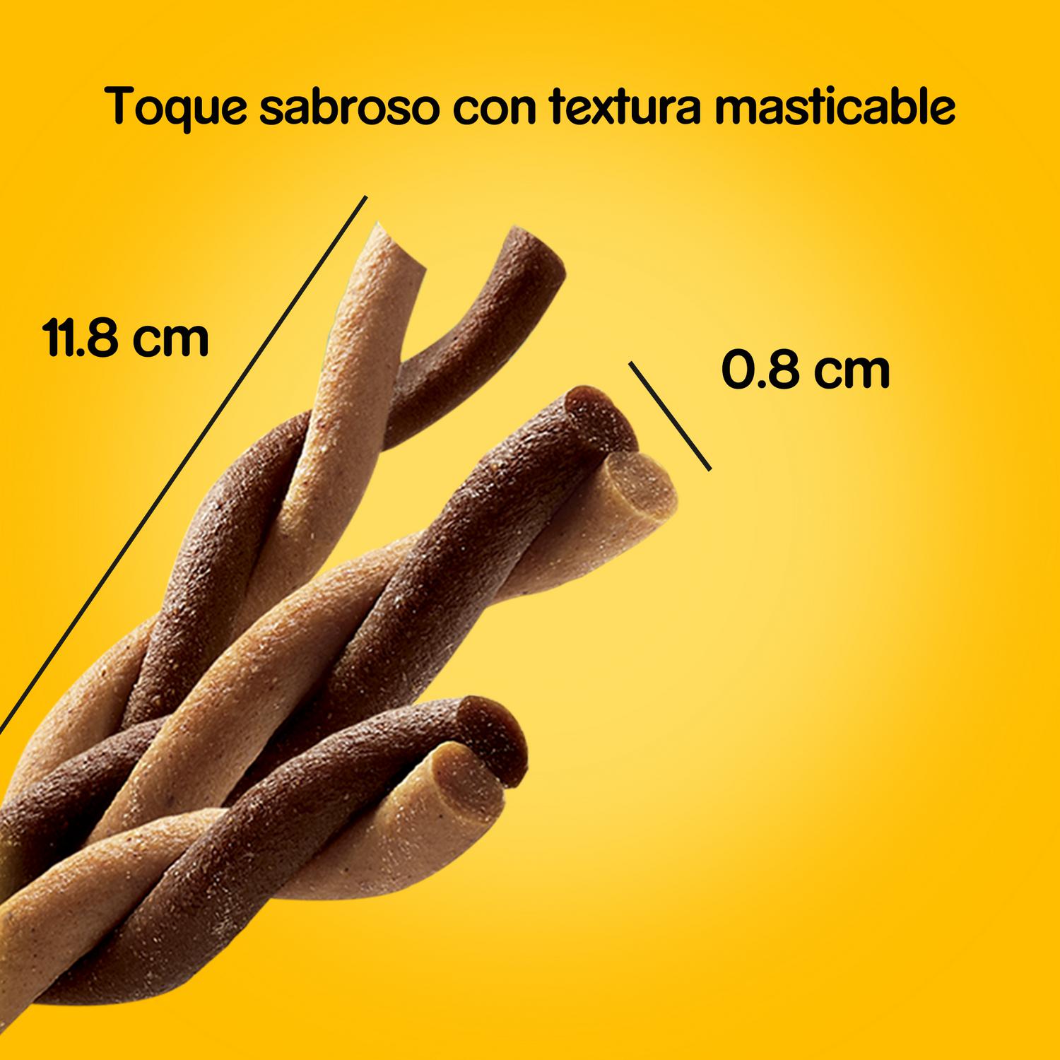 Snacks de buey para perro Pedigree Rodeo Duos 122 g.