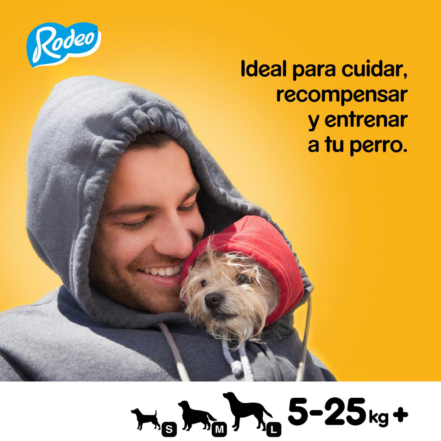 Snacks de buey para perro Pedigree Rodeo Duos 122 g.