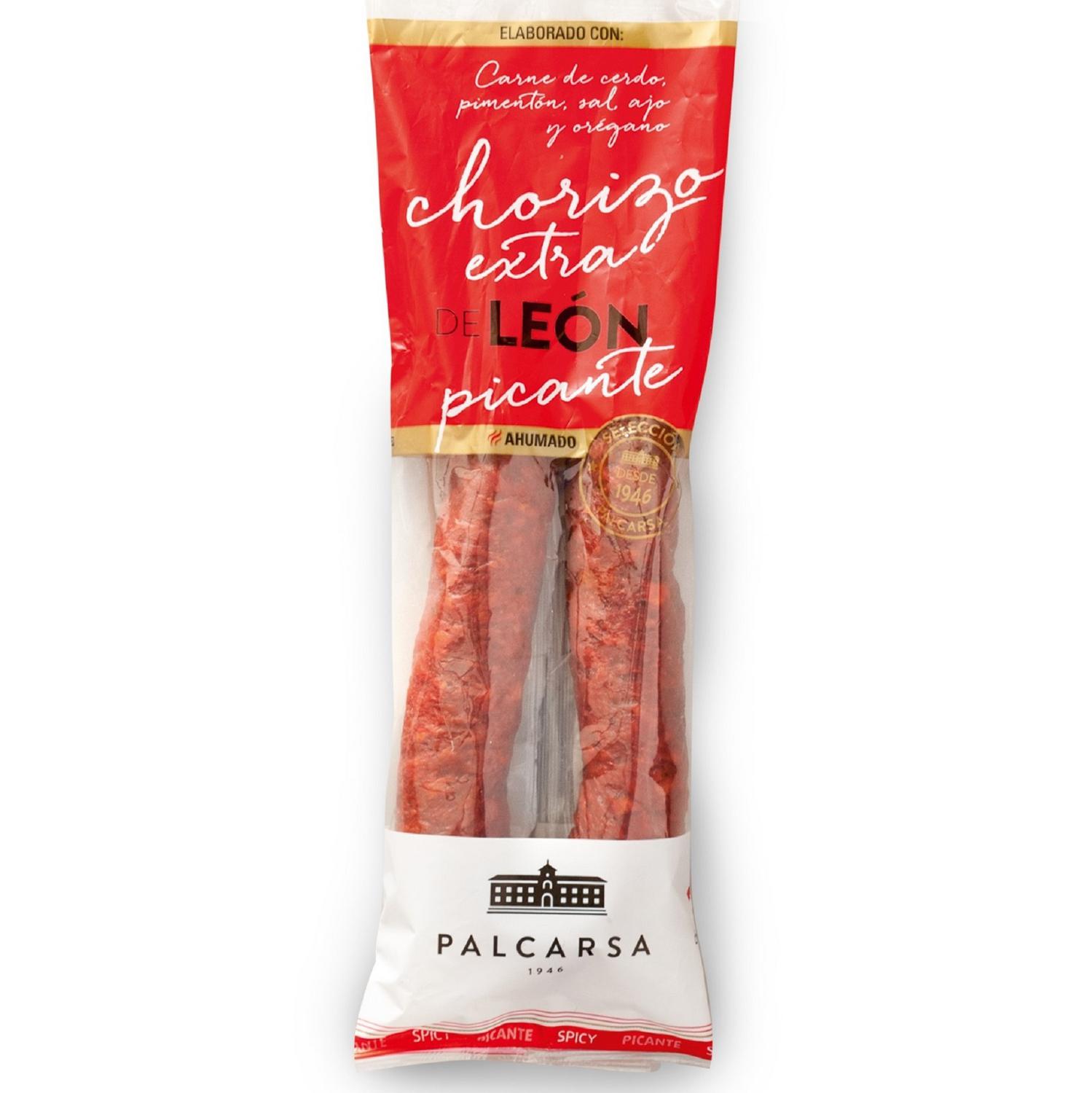 Chorizo Picante Extra de Léon Palcarsa sarta de 325 g