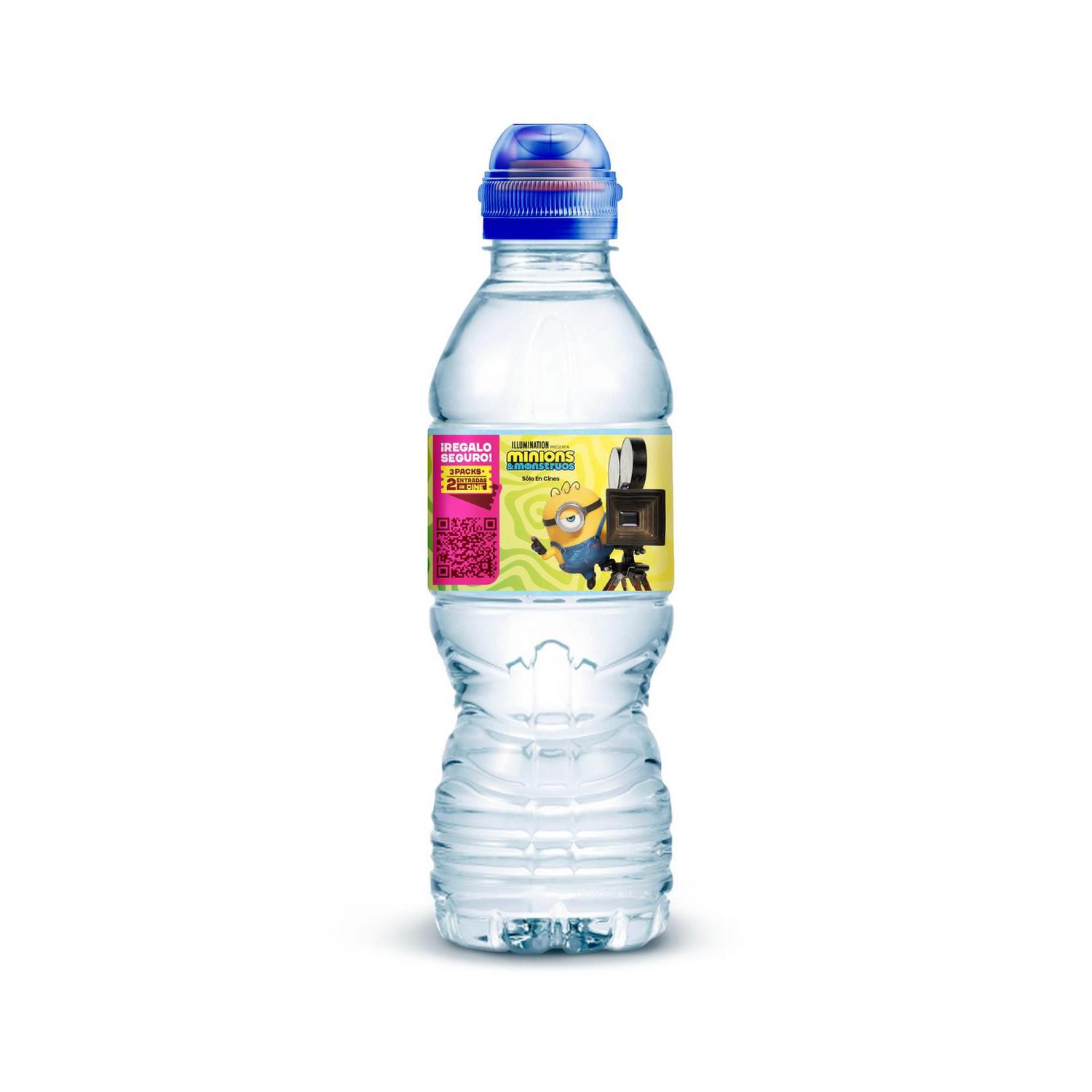 Agua mineral natural Nestlé Aquarel tapón deportivo 33 cl.