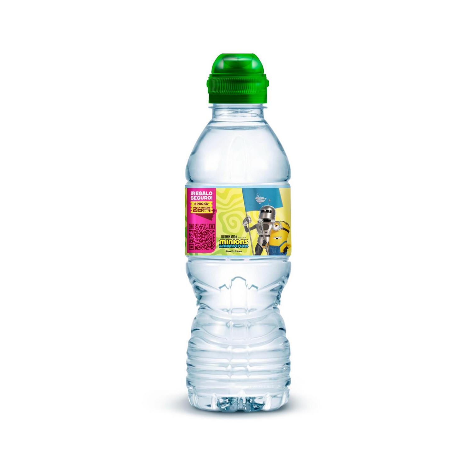 Agua mineral natural Nestlé Aquarel tapón deportivo 33 cl.