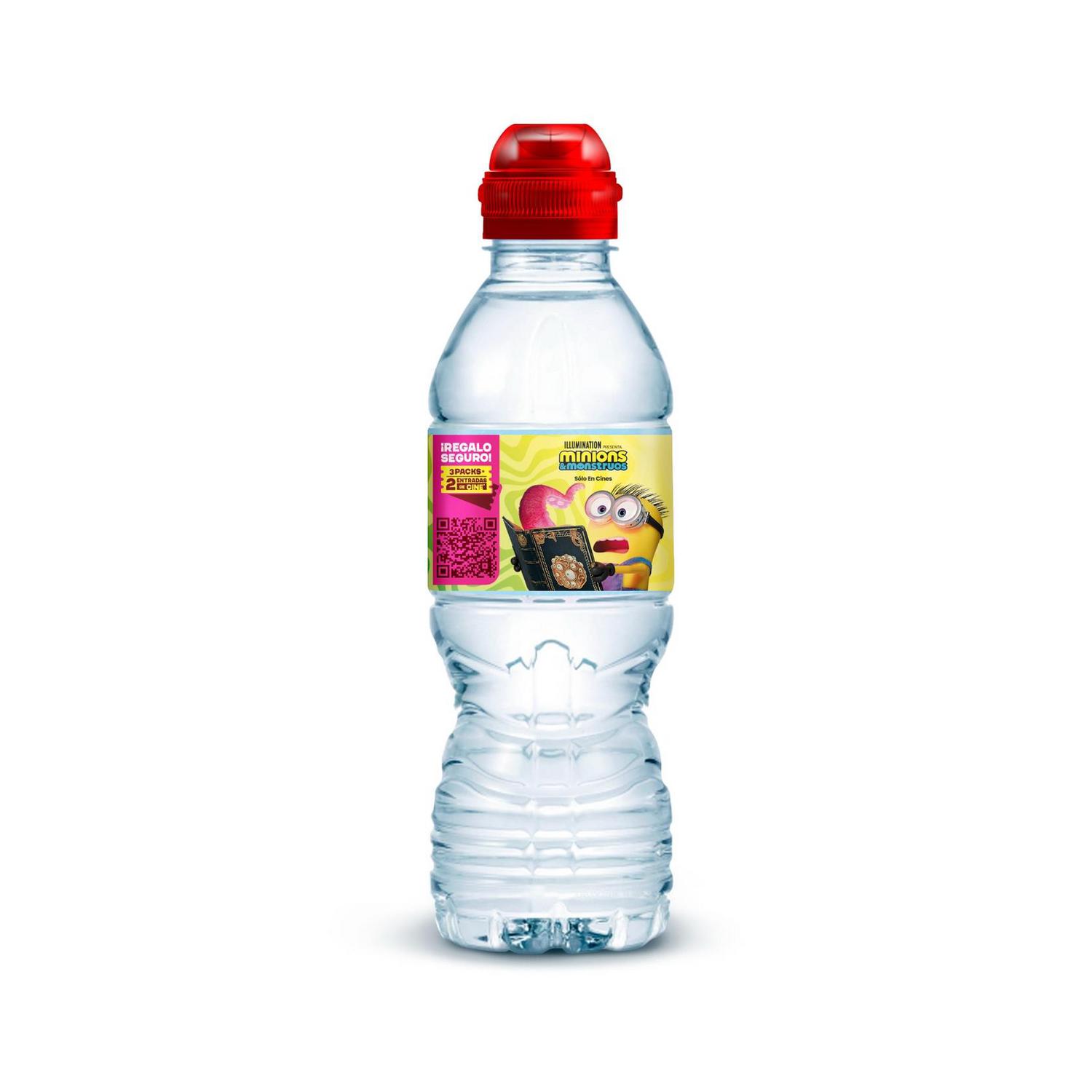Agua mineral natural Nestlé Aquarel tapón deportivo 33 cl.