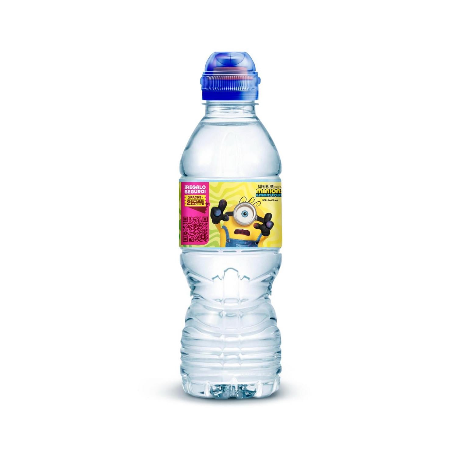 Agua mineral natural Nestlé Aquarel tapón deportivo 33 cl.