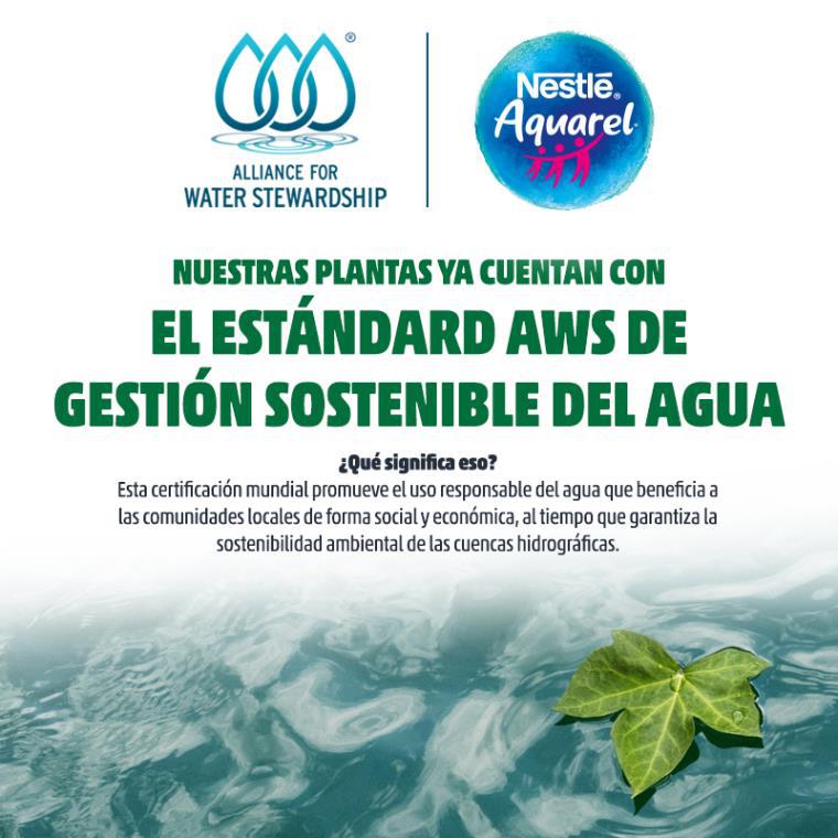 Agua mineral natural Nestlé Aquarel 5 l.