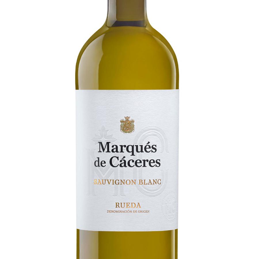 Vino blanco sauvignon blanc Marqués de Cáceres D.O. Rueda 75 cl.