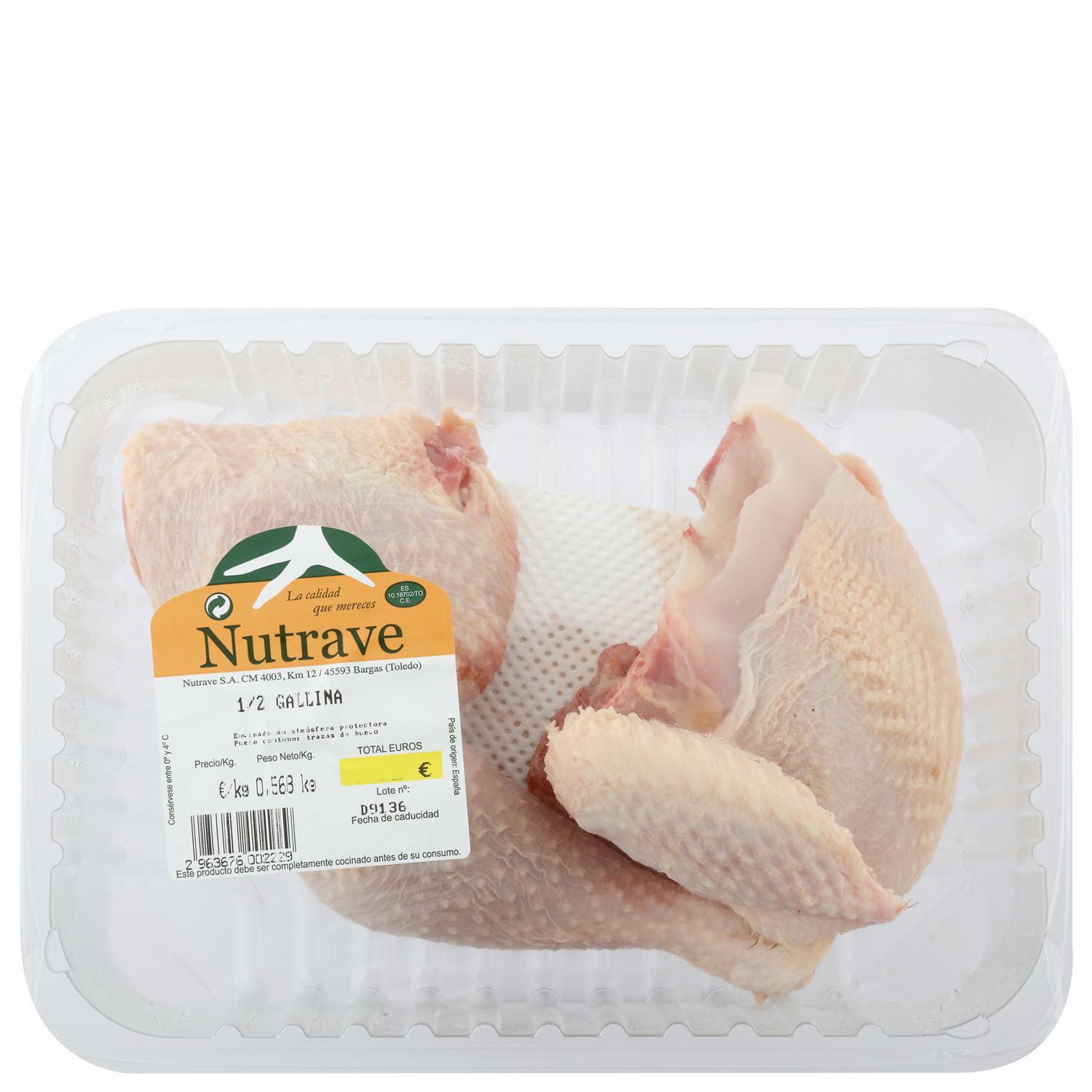 Media gallina Nutrave 700 g aprox