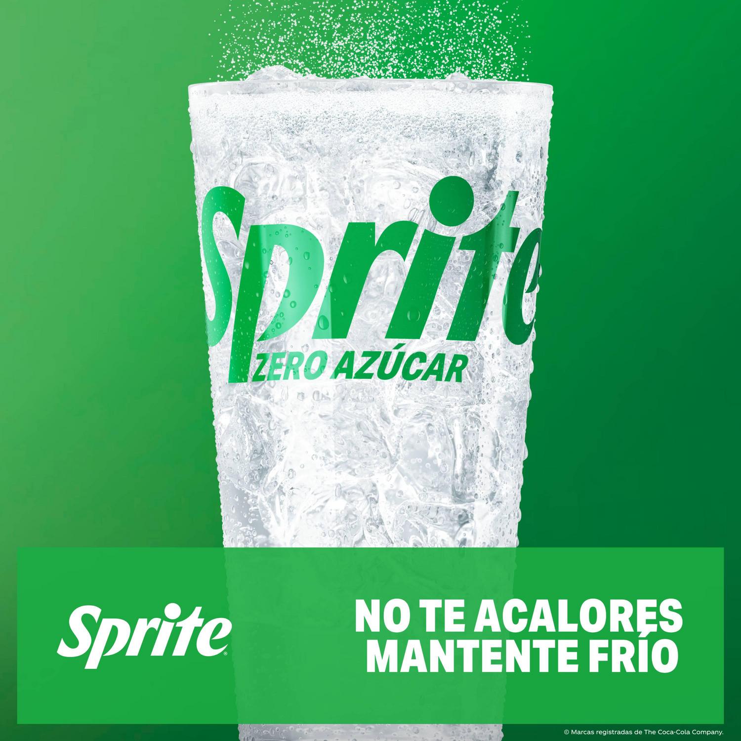 Sprite de lima-limón sin azúcar botella 2 l.