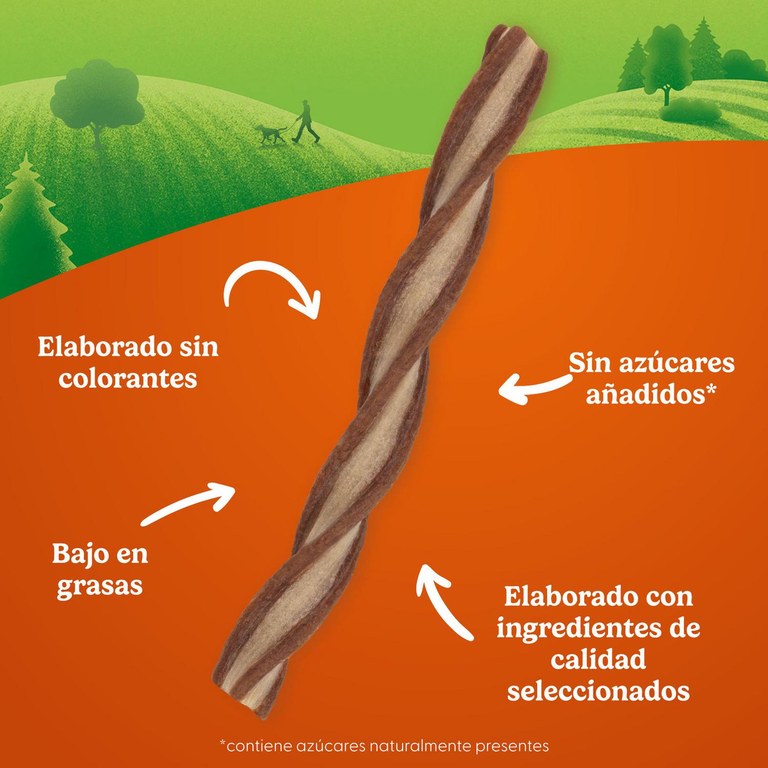 Snack bacon y queso para perro Purina Friskies Funtastix 500 g.