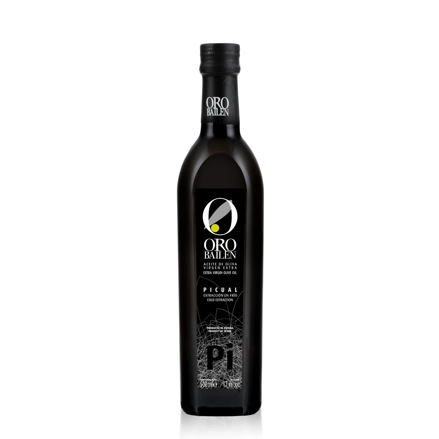 Aceite de oliva virgen extra picual Oro Bailén 500 ml.