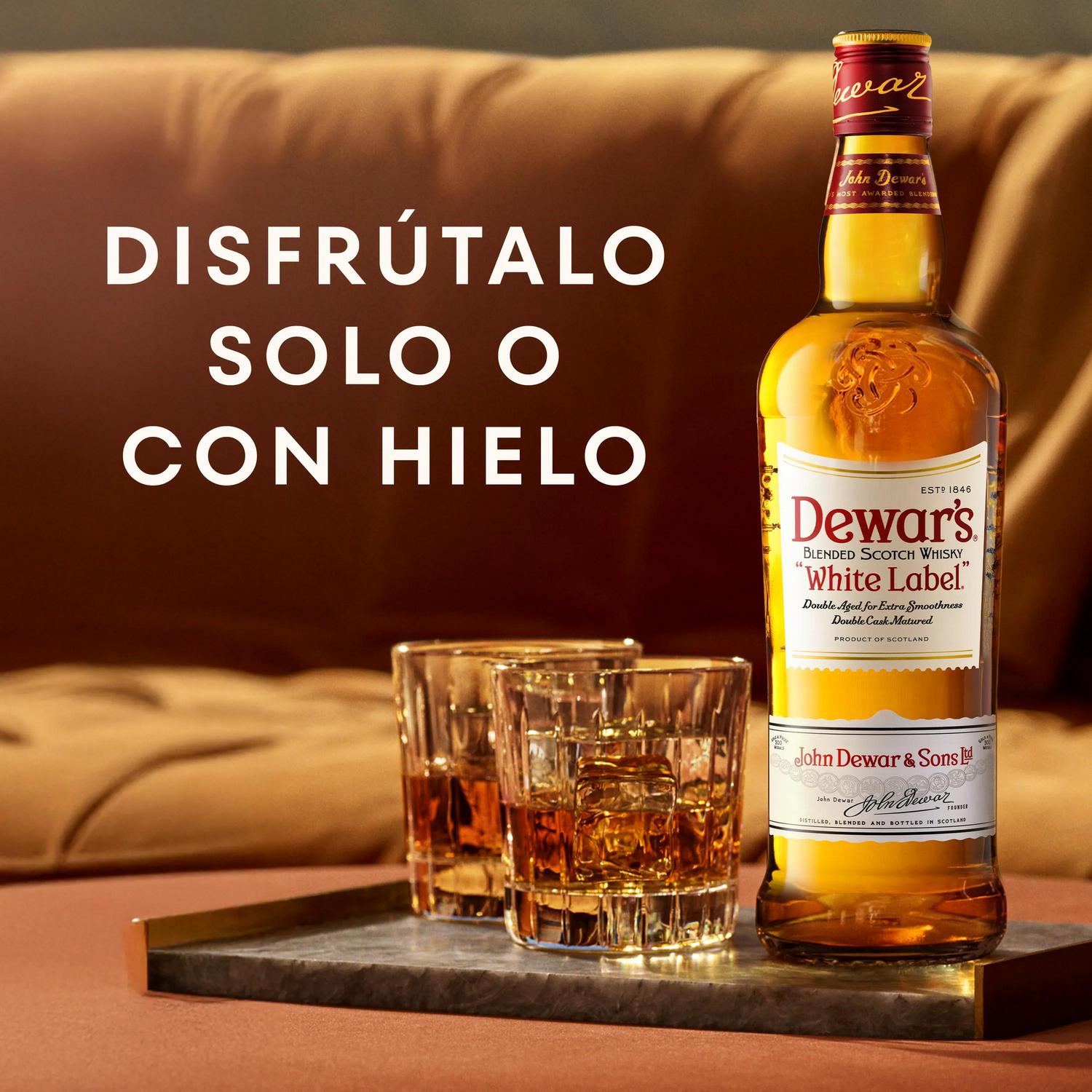 Whisky Dewar's White Label escocés 1 l.
