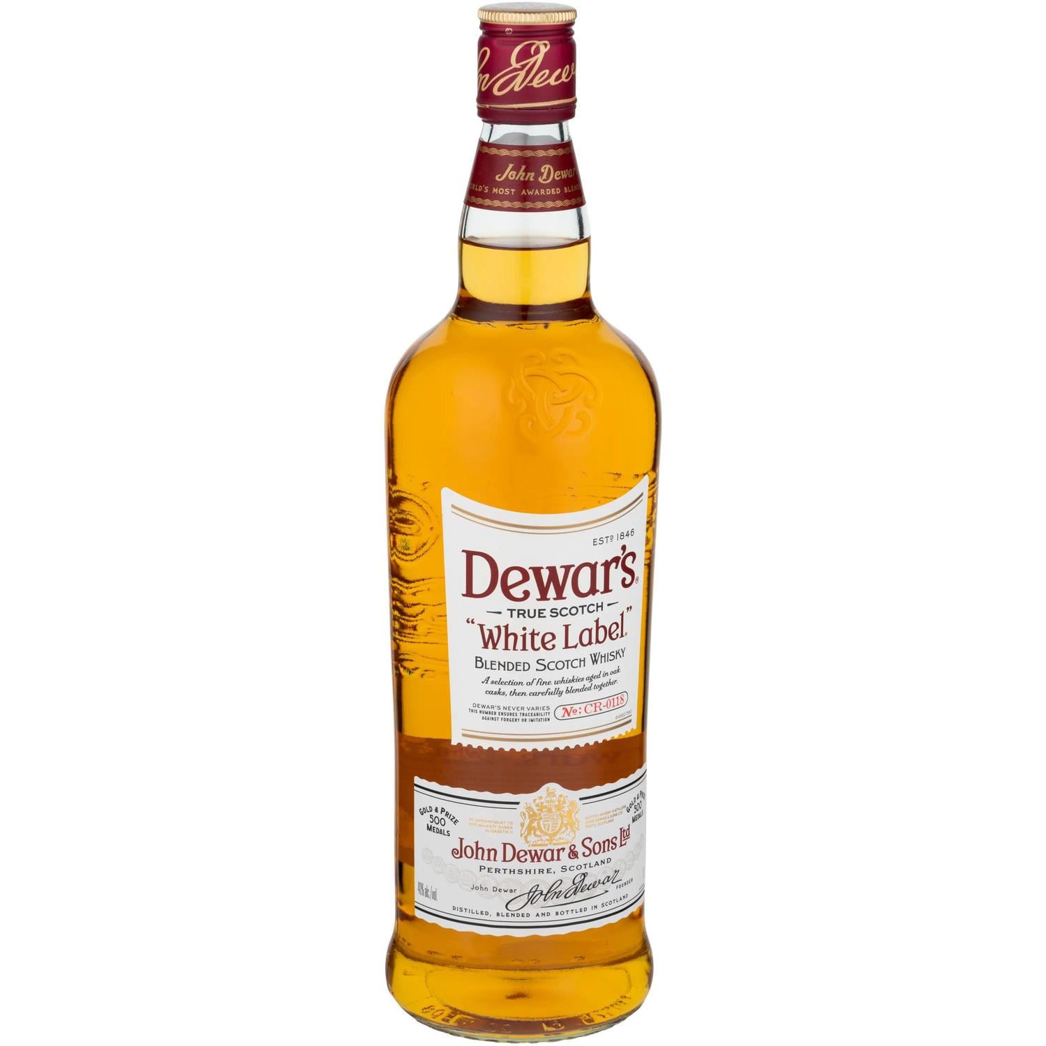 Whisky Dewar's White Label escocés 1 l.