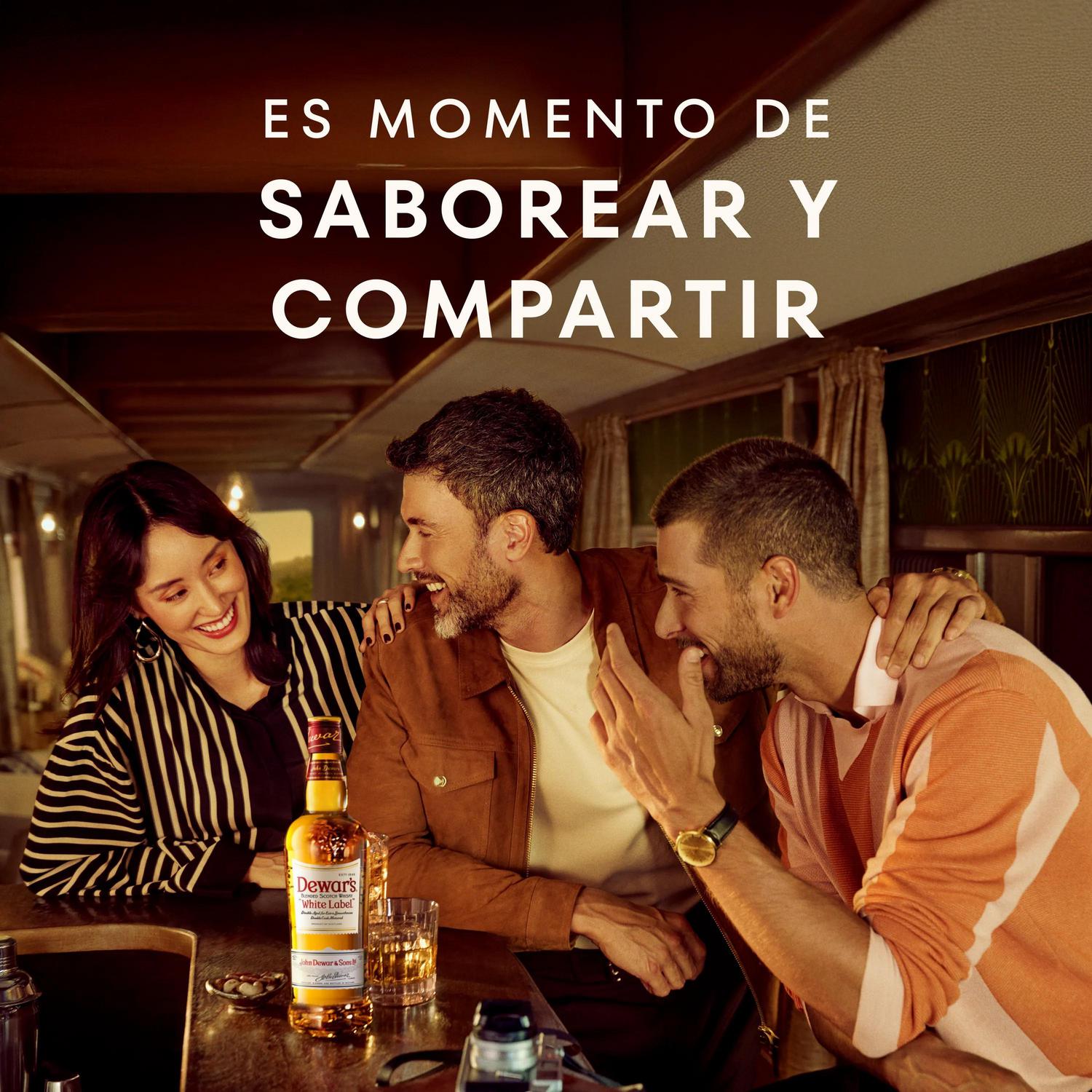 Whisky Dewar's White Label escocés 1 l.