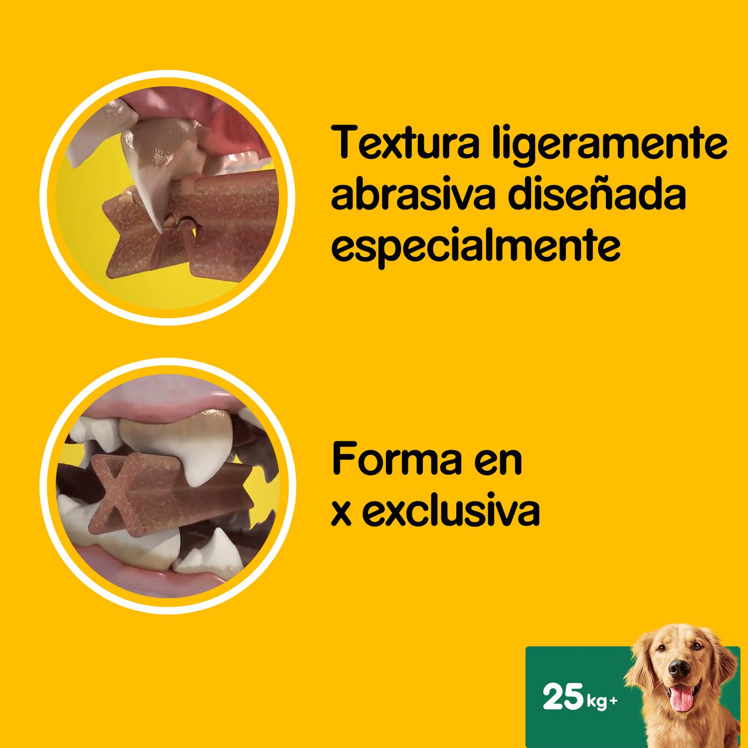 Snacks dental para perros grandes Pedigree Daily Oral Care Dentastix pack de 28 unidades