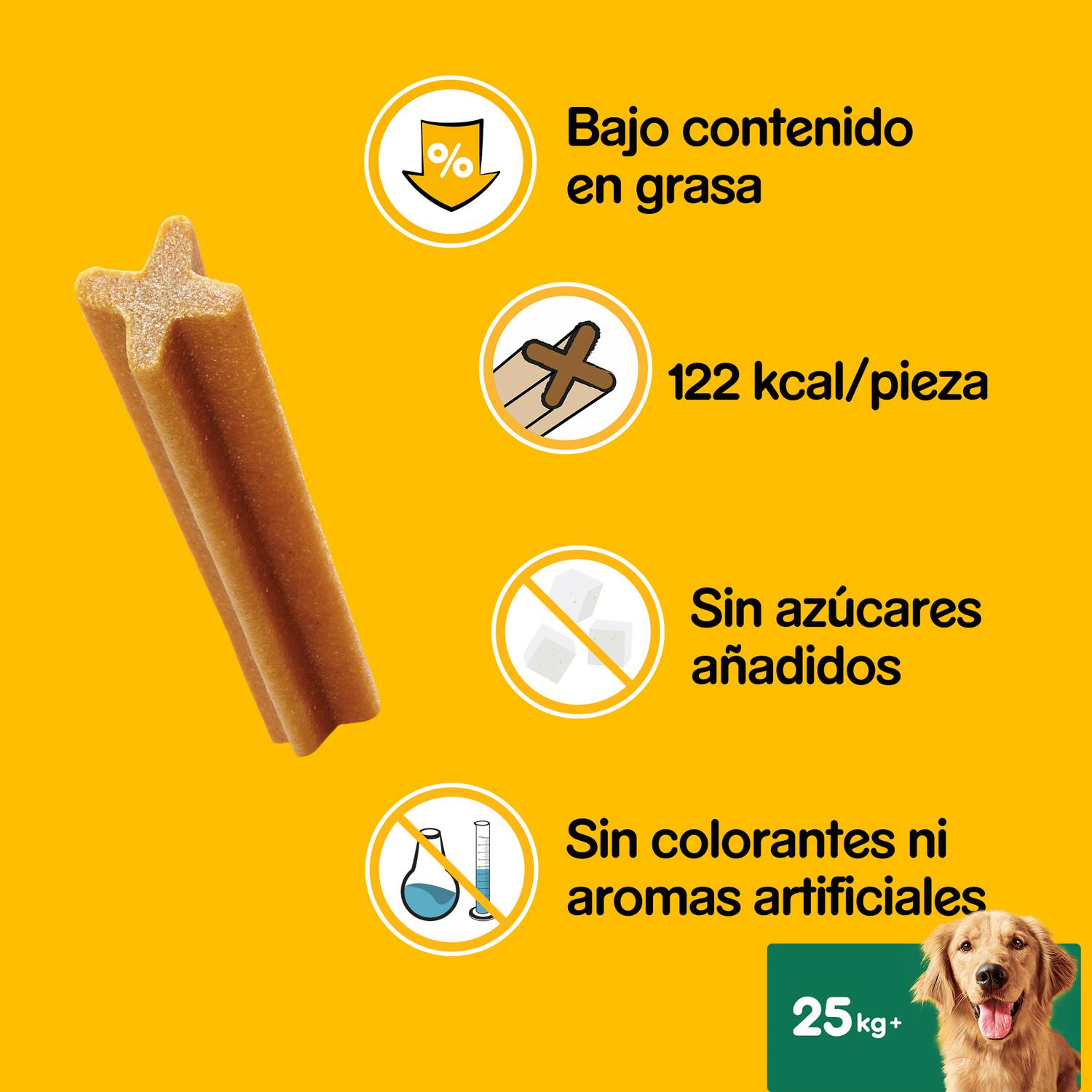 Snacks dental para perros grandes Pedigree Daily Oral Care Dentastix pack de 28 unidades
