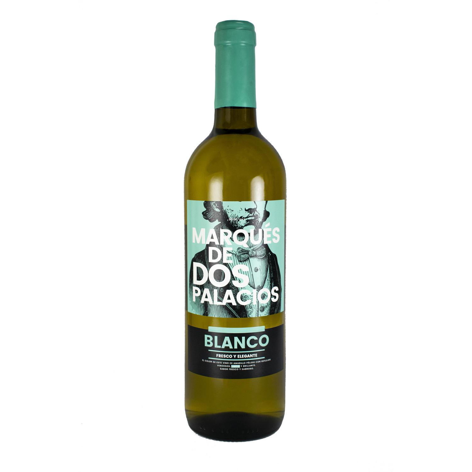Vino blanco joven macabeo Marqués Dospalacios Vendimia Seleccionada 75 cl.