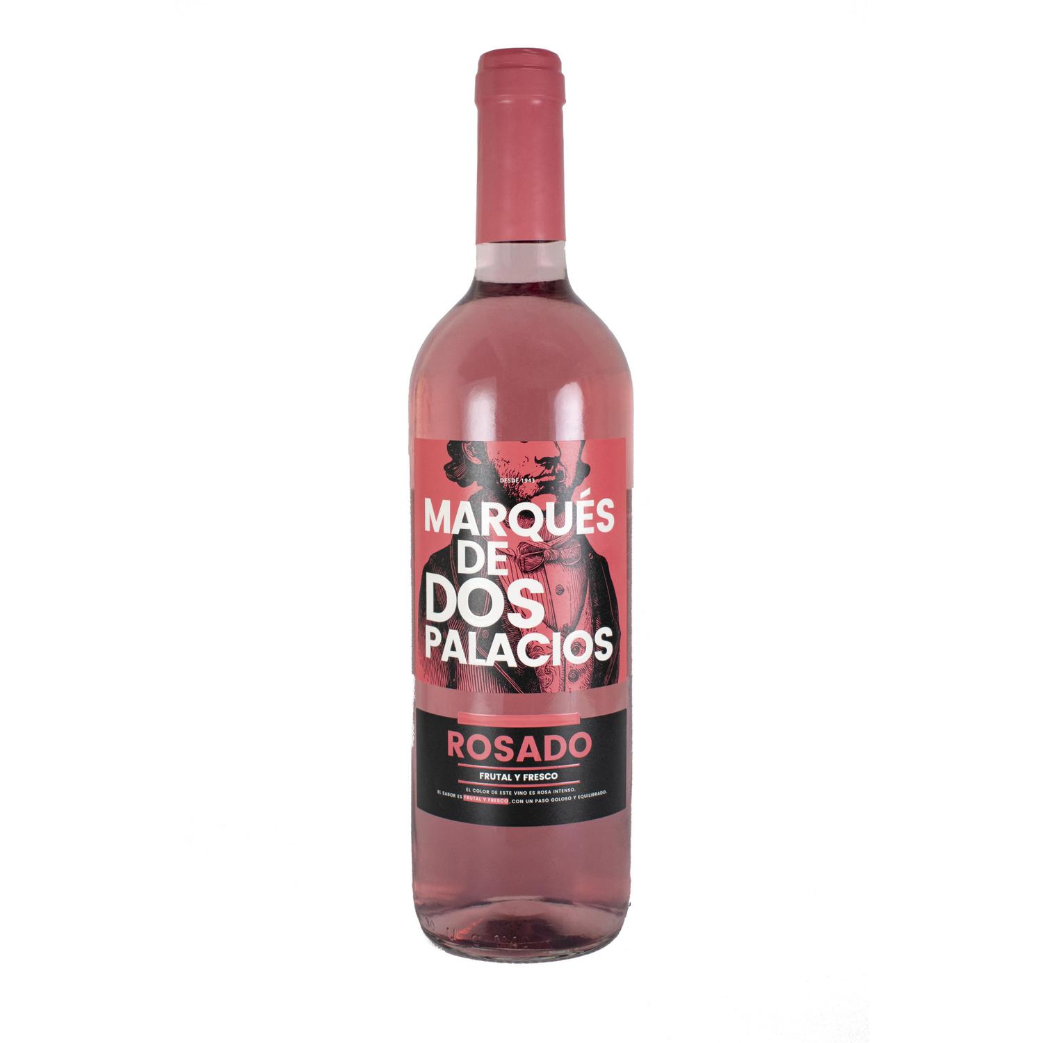 Vino rosado joven tempranillo Marqués Dospalacios Vendimia Seleccionada 75 cl.