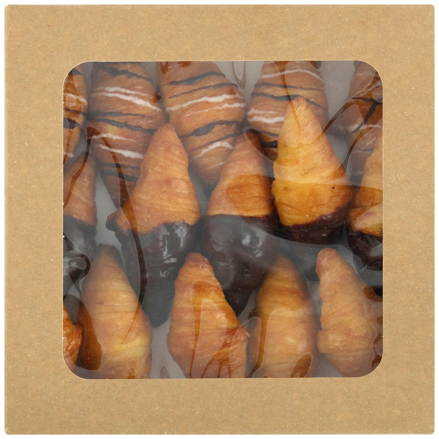 Mini Croissants bañados Carrefour 430 g