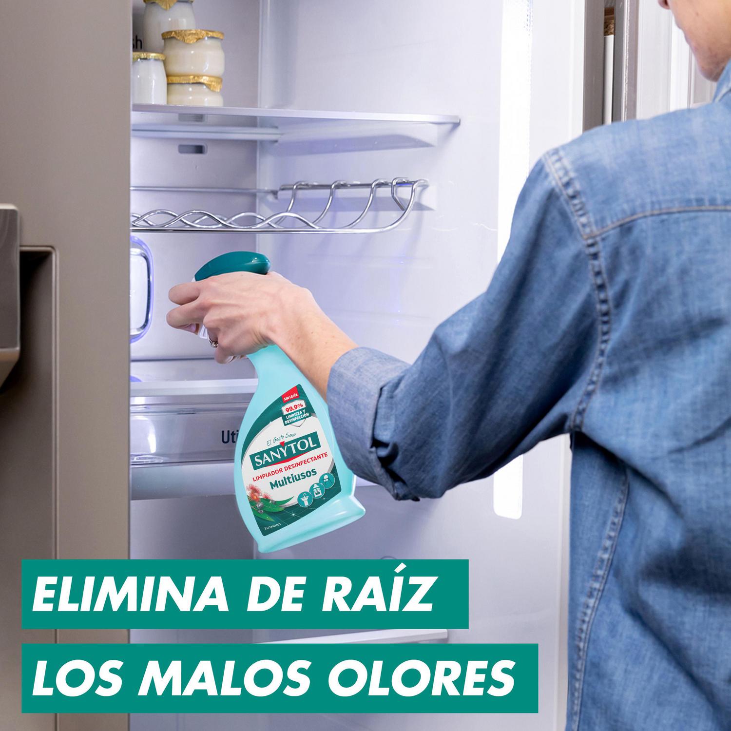 Limpiador desinfectante multiusos eucaliptus Sanytol 750 ml.