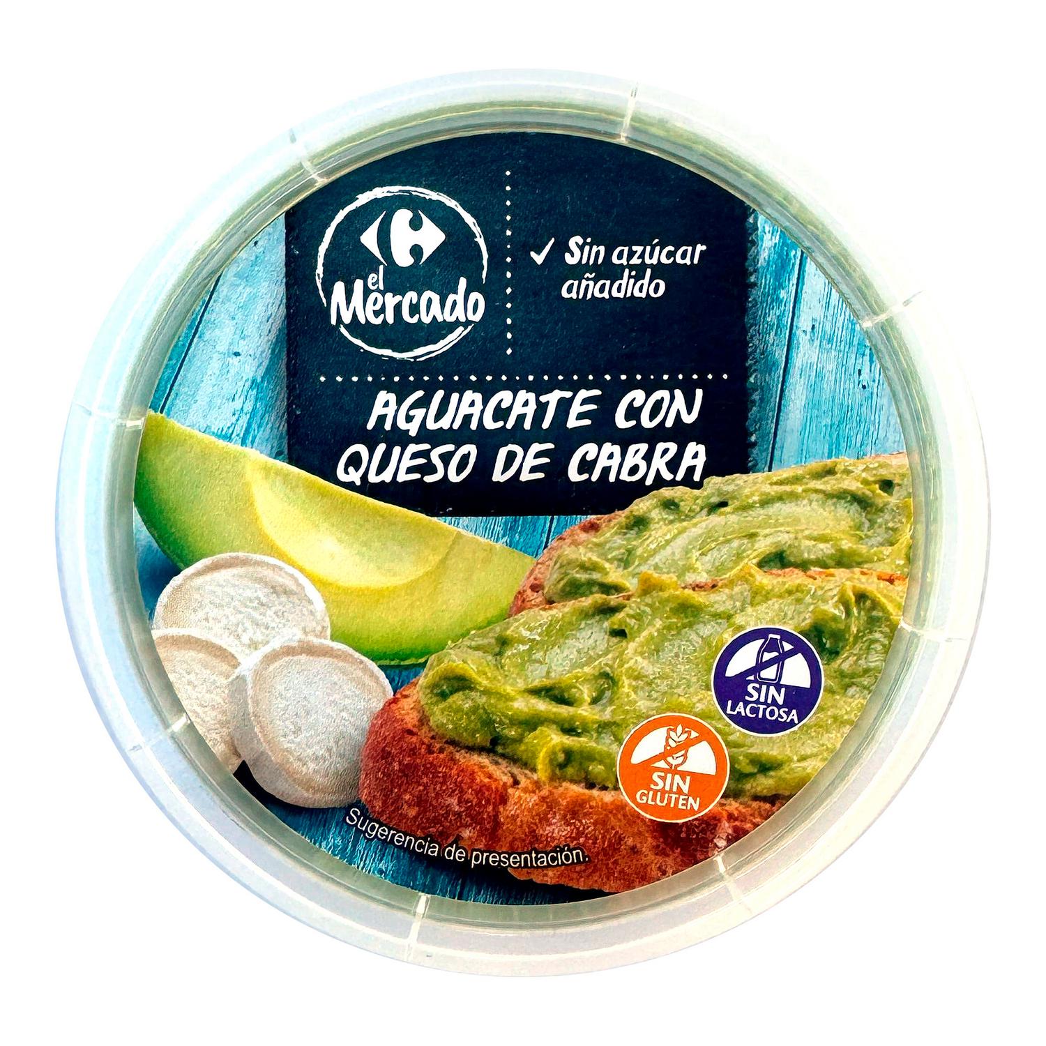Aguacate con queso de cabra Carrefour El Mercado 125 g