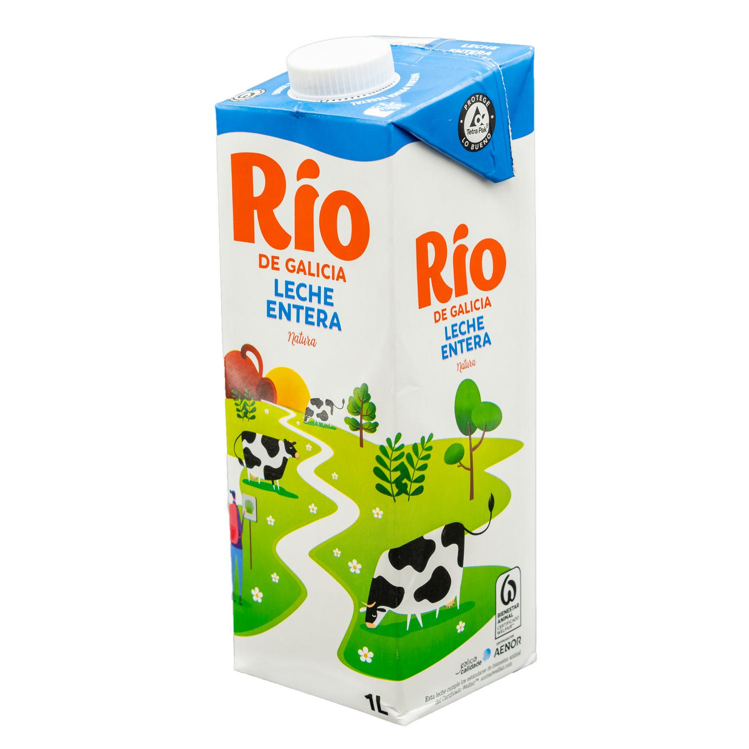 Leche entera Rio brik 1 l.