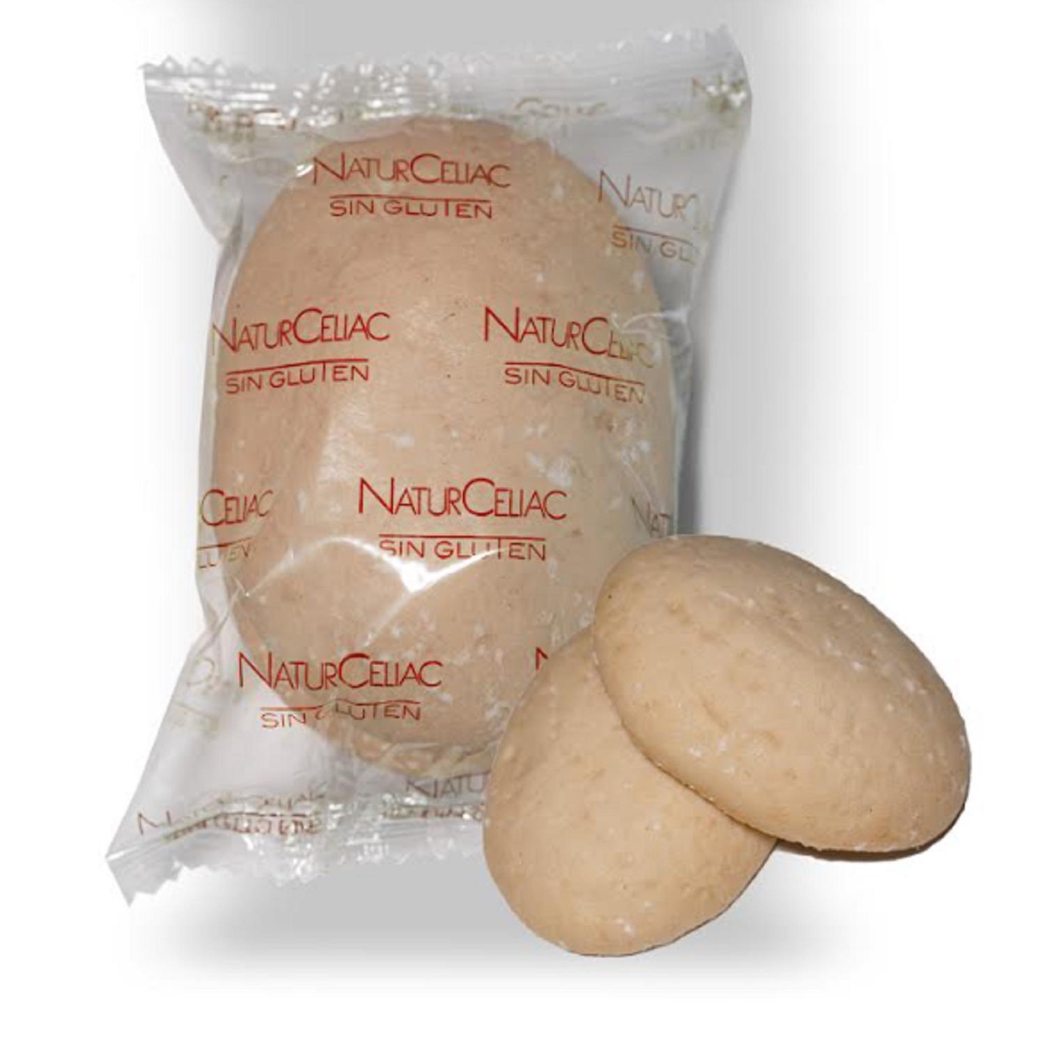 Pan de mollete Naturceliac sin gluten y sin lactosa 2 unidades de 80 g.