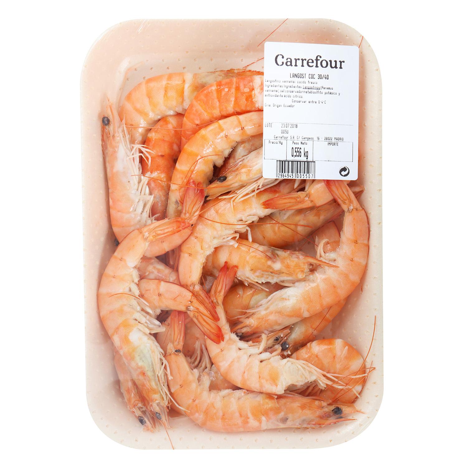 Langostino cocido (30/40 ud) 400 g
