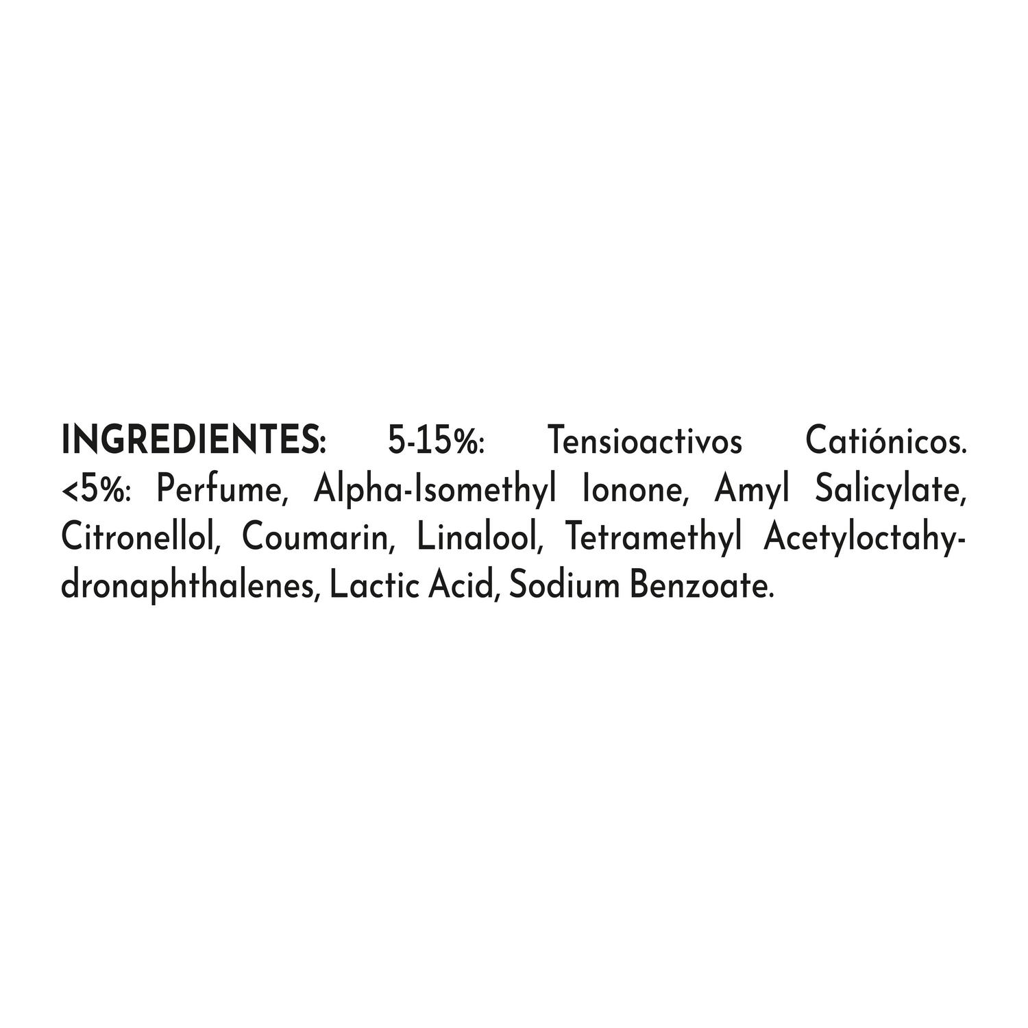 Suavizante concentrado bergamota salvaje Origins Mimosín 95 lavados.