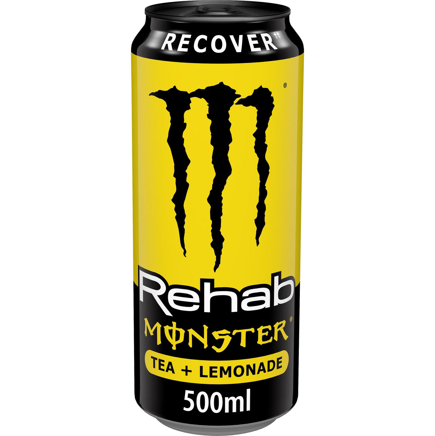 Monster Energy Rehab Bebida Energética tea+ lemonade lata 50 cl.