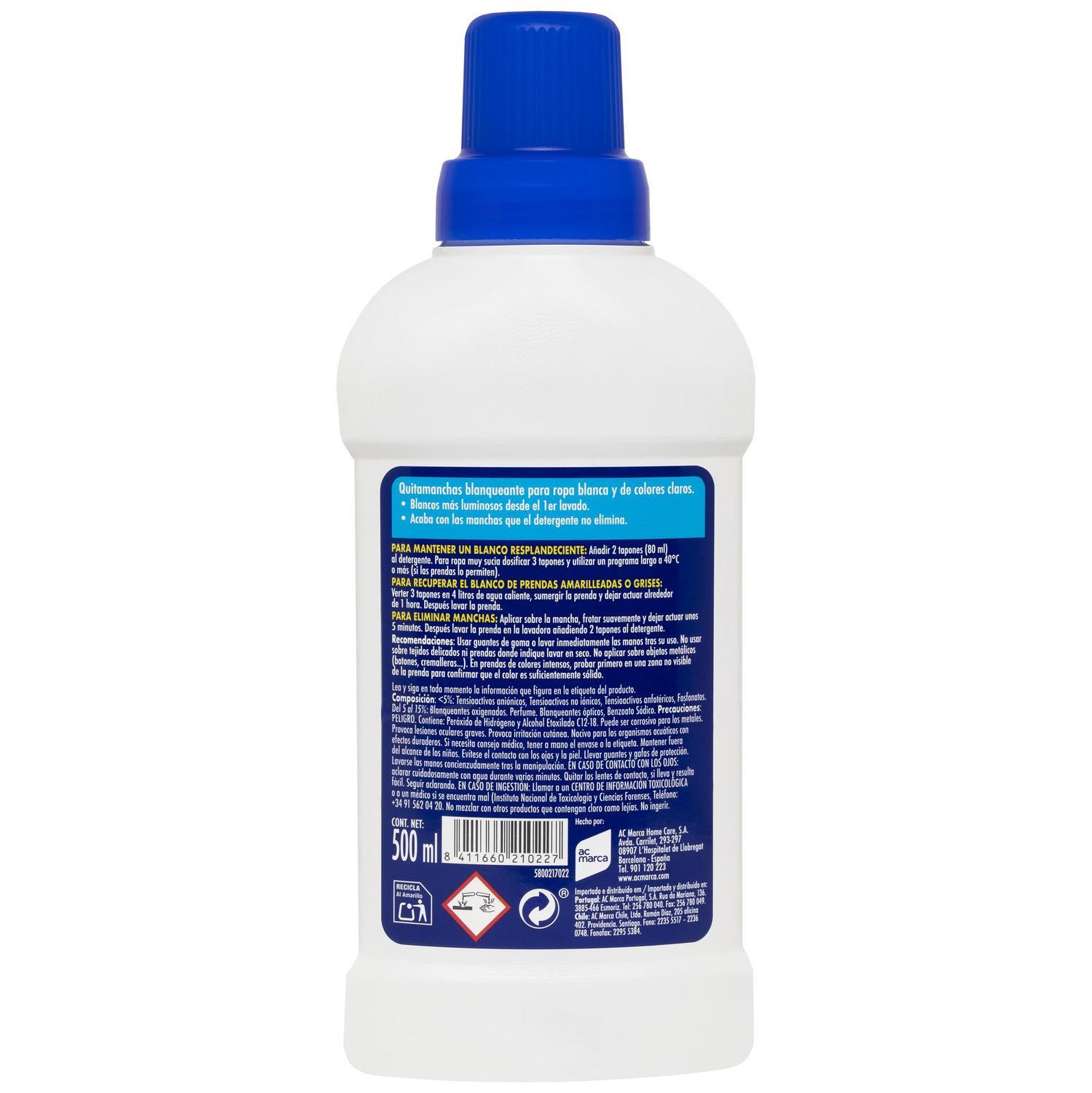Gel blanqueante Blanco Nuclear 500 ml.