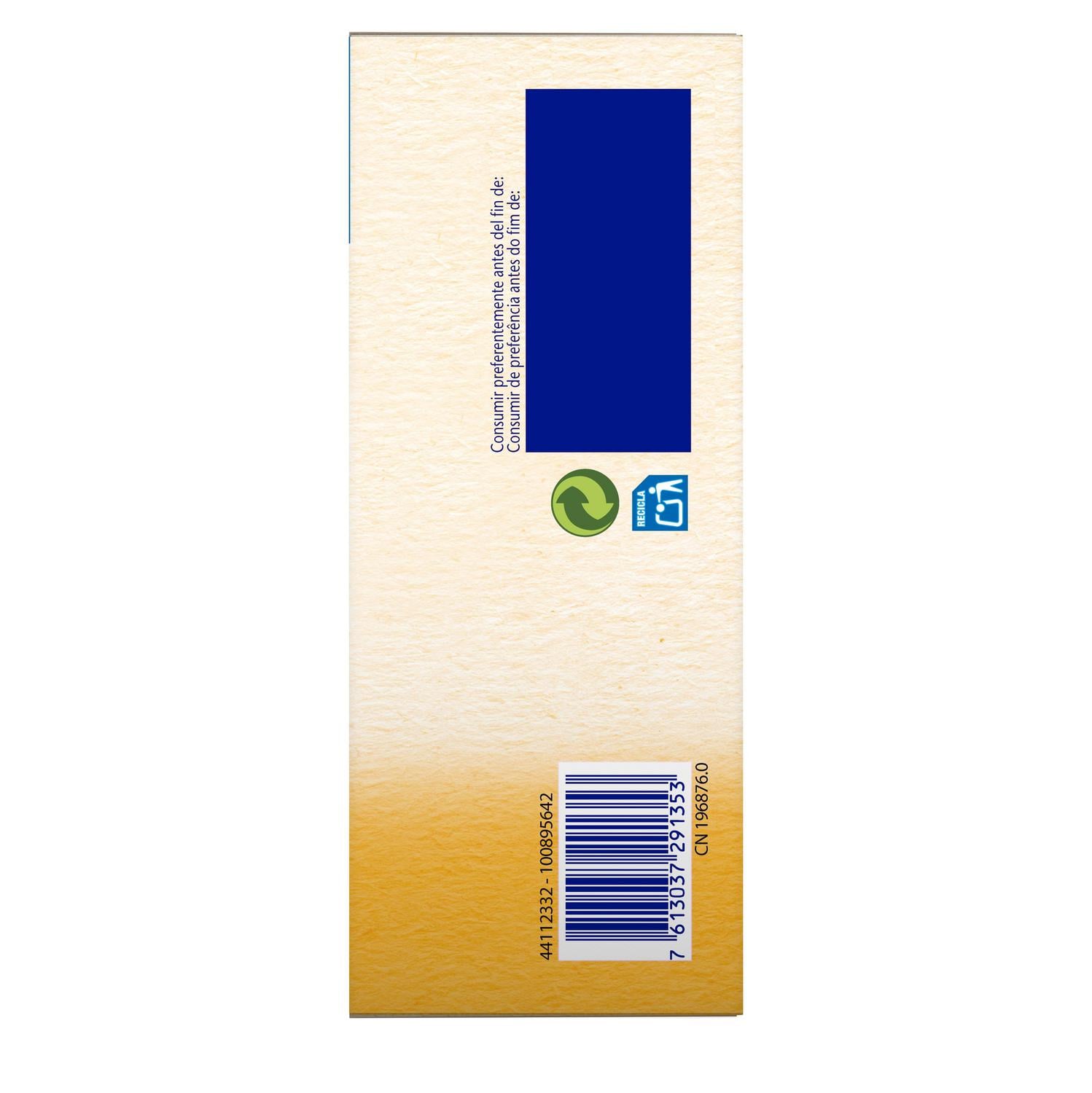 Bolsita de plátano y manzana desde 4 meses Nestlé sin gluten y sin azúcar añadido pack de 4 unidades de 90 g.